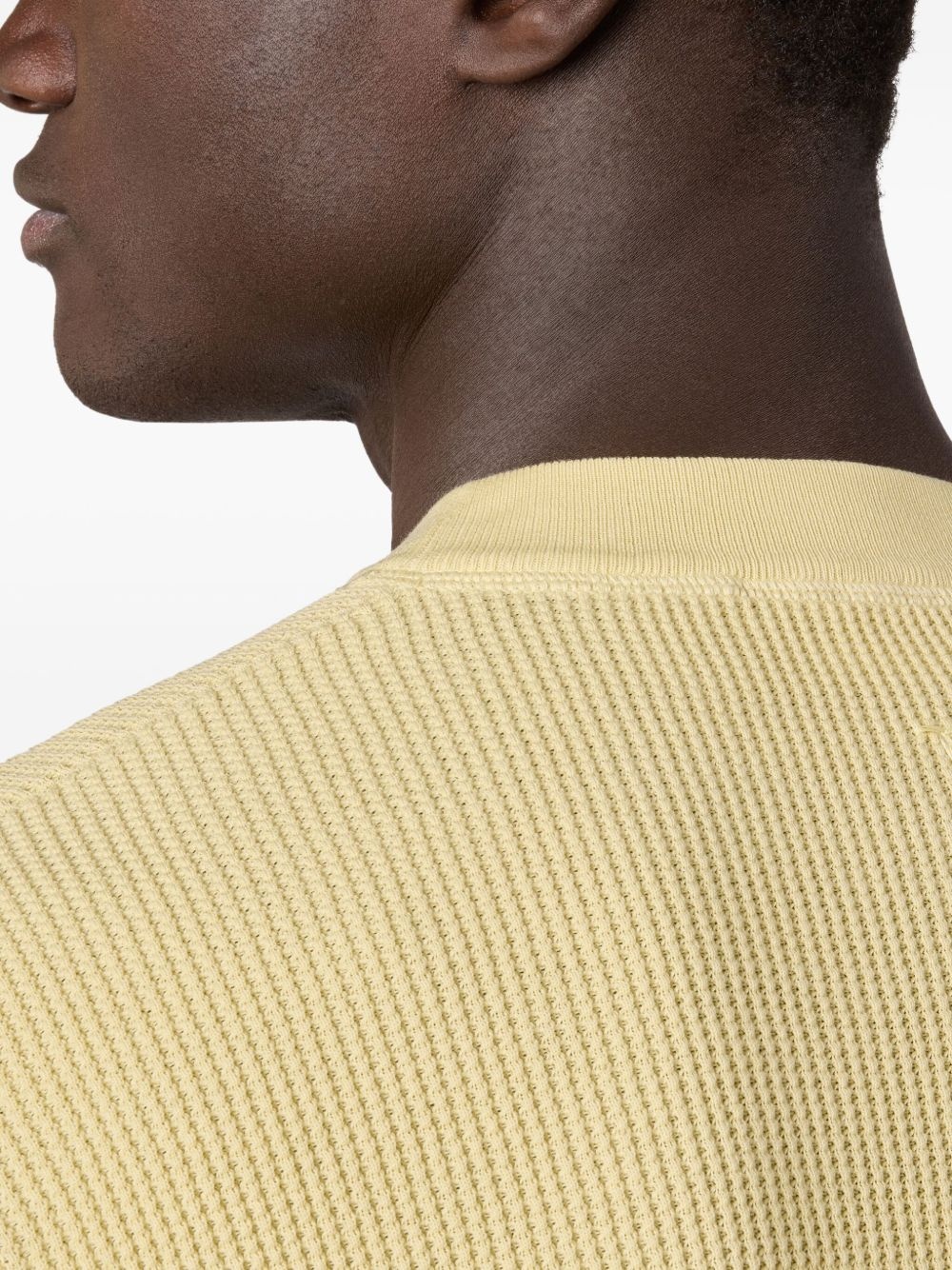 ribbed short-sleeve T-shirt - 4