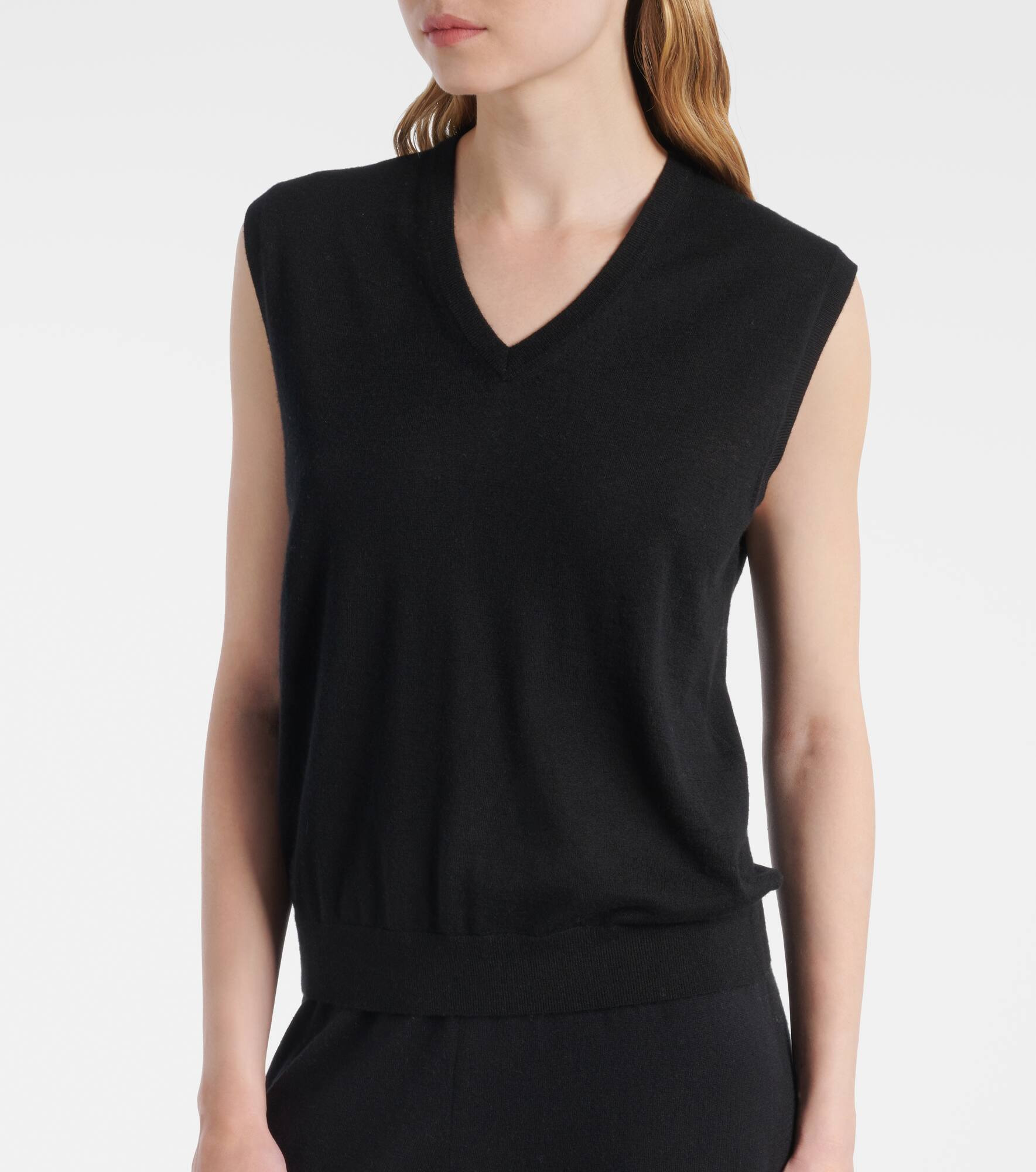 Lauri cashmere sweater vest - 6