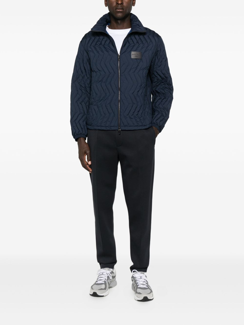 Quilted Down Jacket - 4