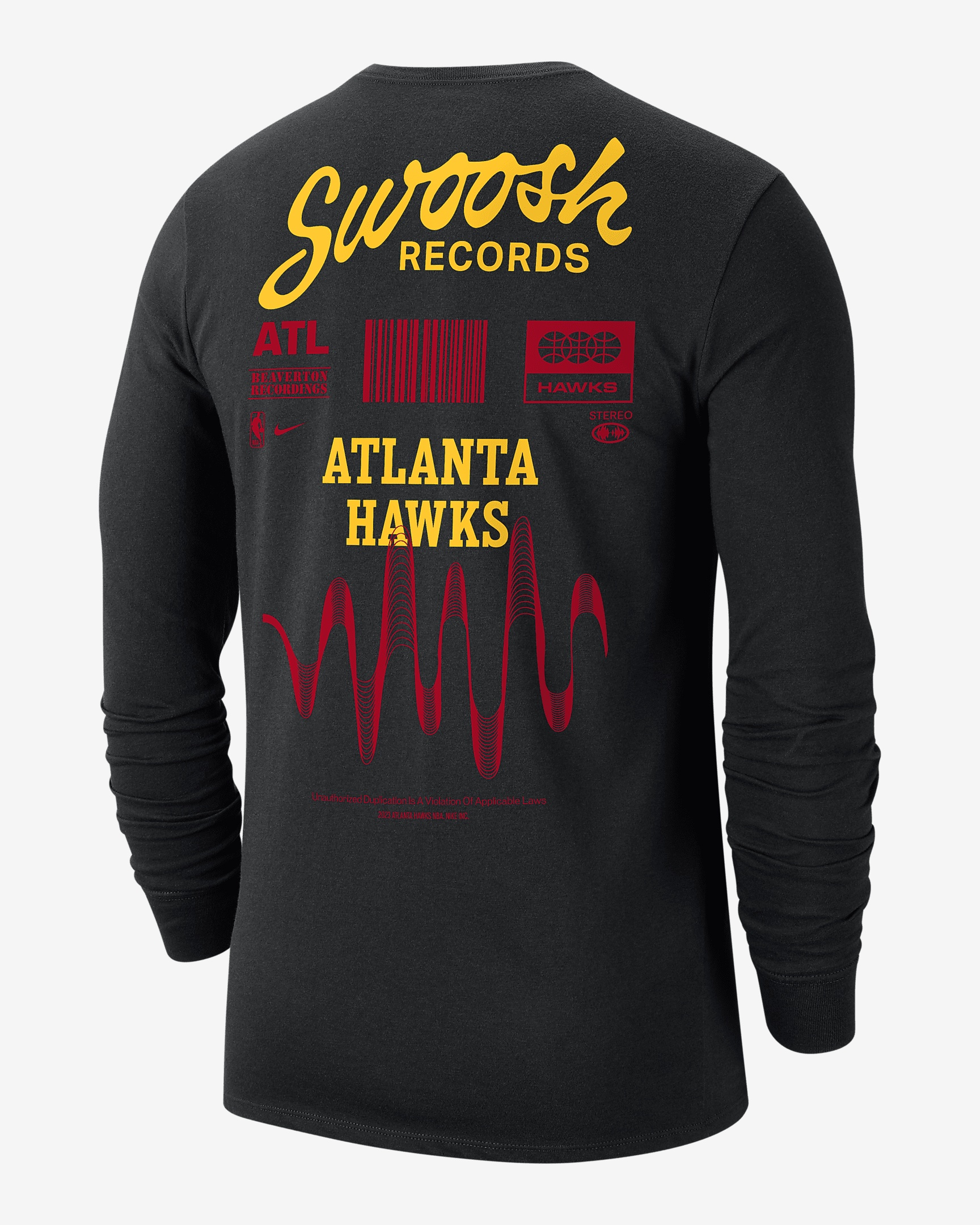 Atlanta Hawks Essential Nike Men's NBA Long-Sleeve T-Shirt - 2