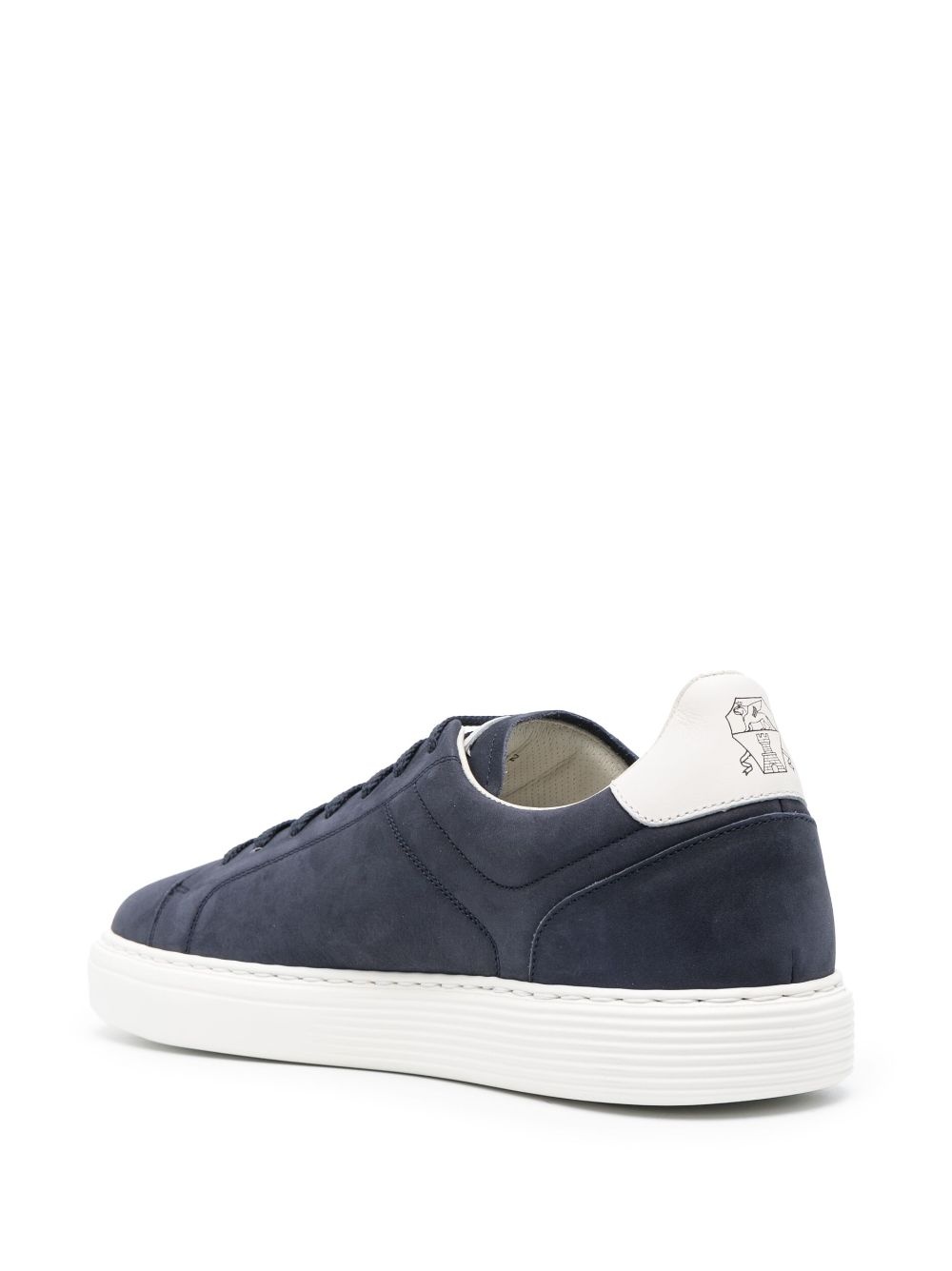 Nabuck leather sneakers - 4