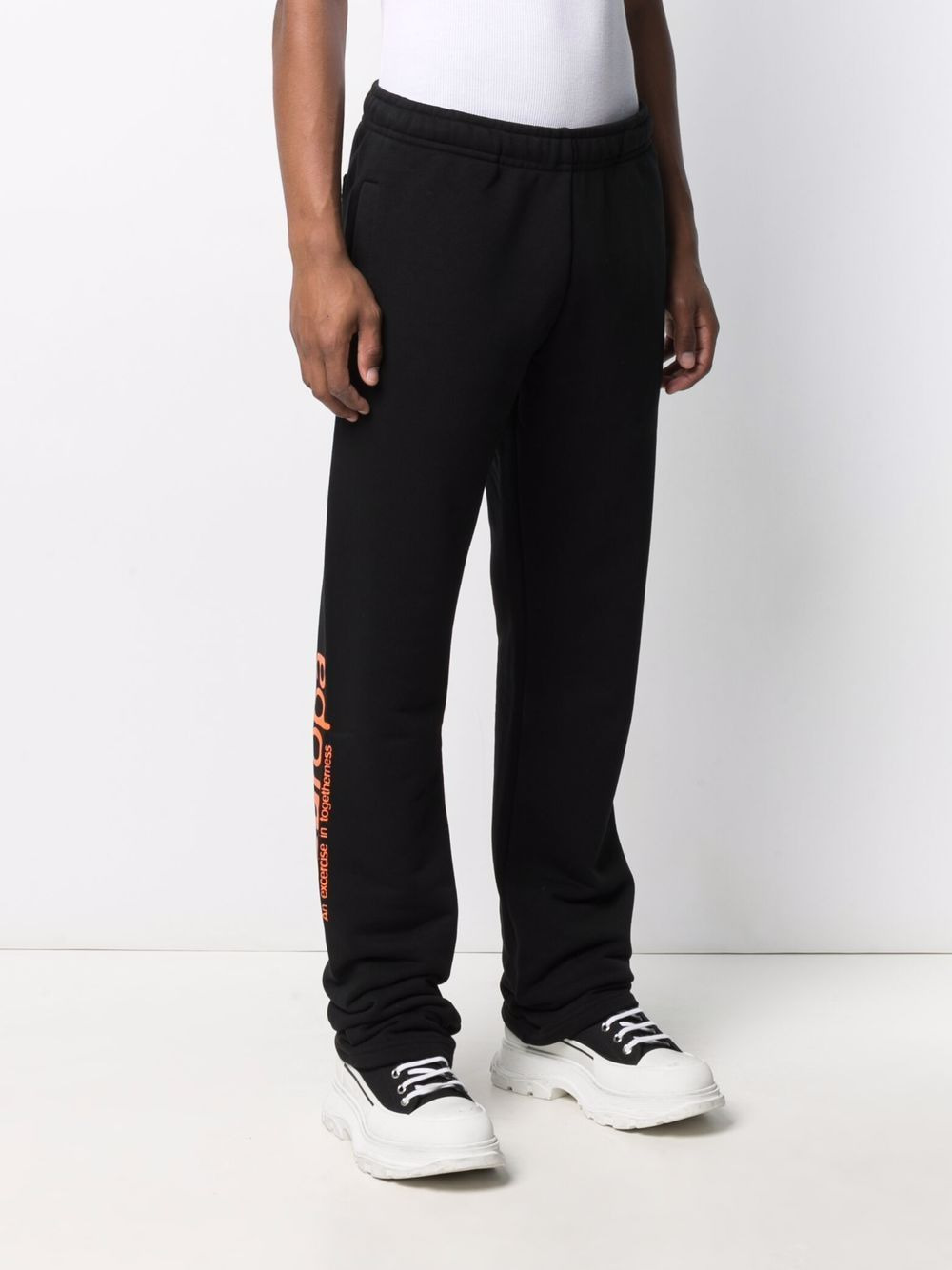 Neuropa-print sweatpants - 4