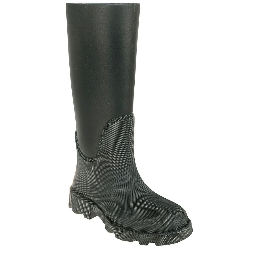 Burberry Rubber Marsh Calf-Length Rain Boots - 2