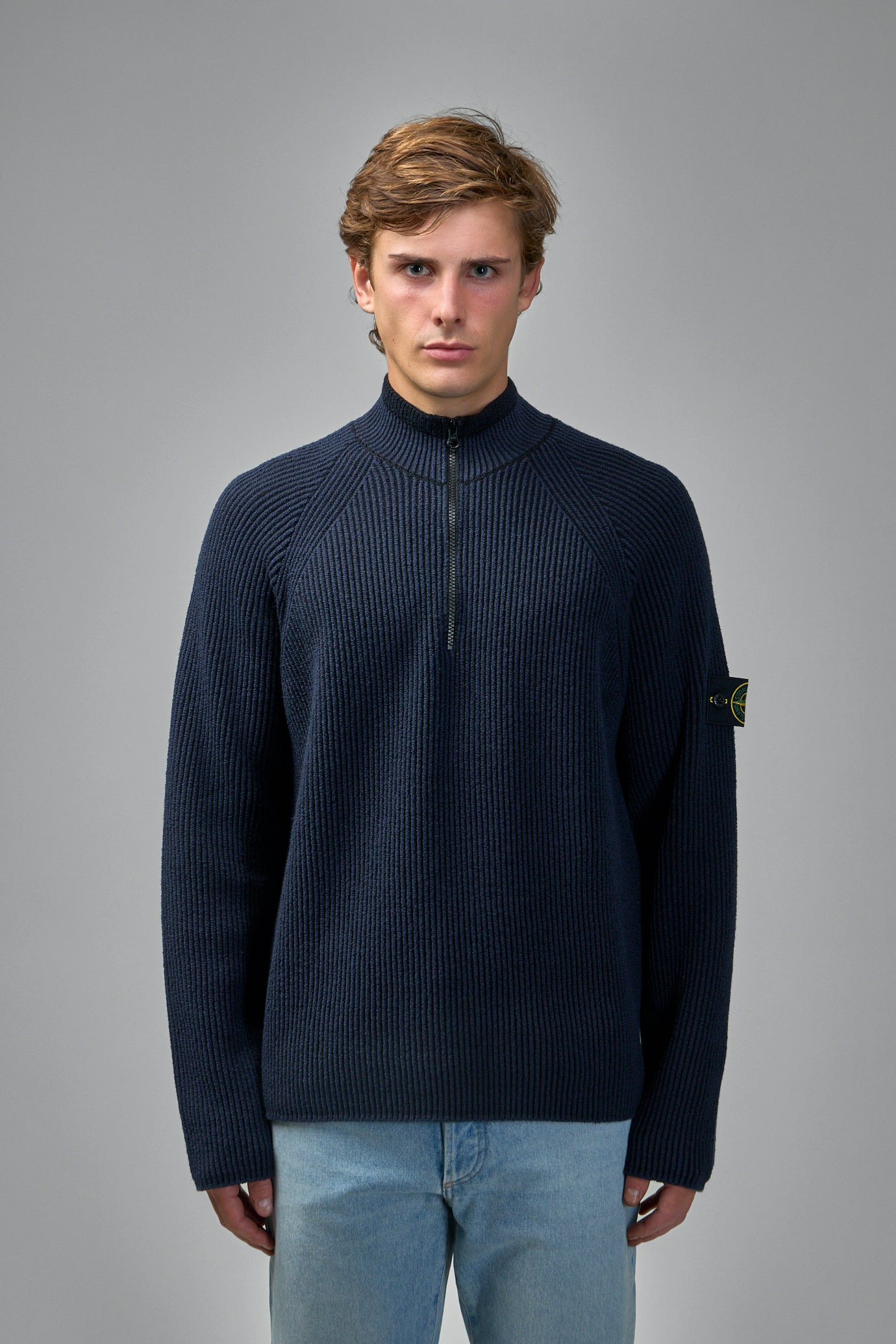 Long Sleeve Slim Fit Polo Shirt - 2