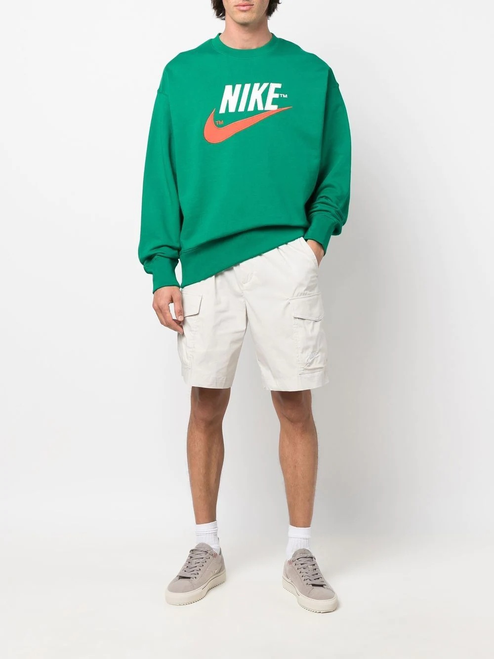 Swoosh cotton sweatshirt - 2