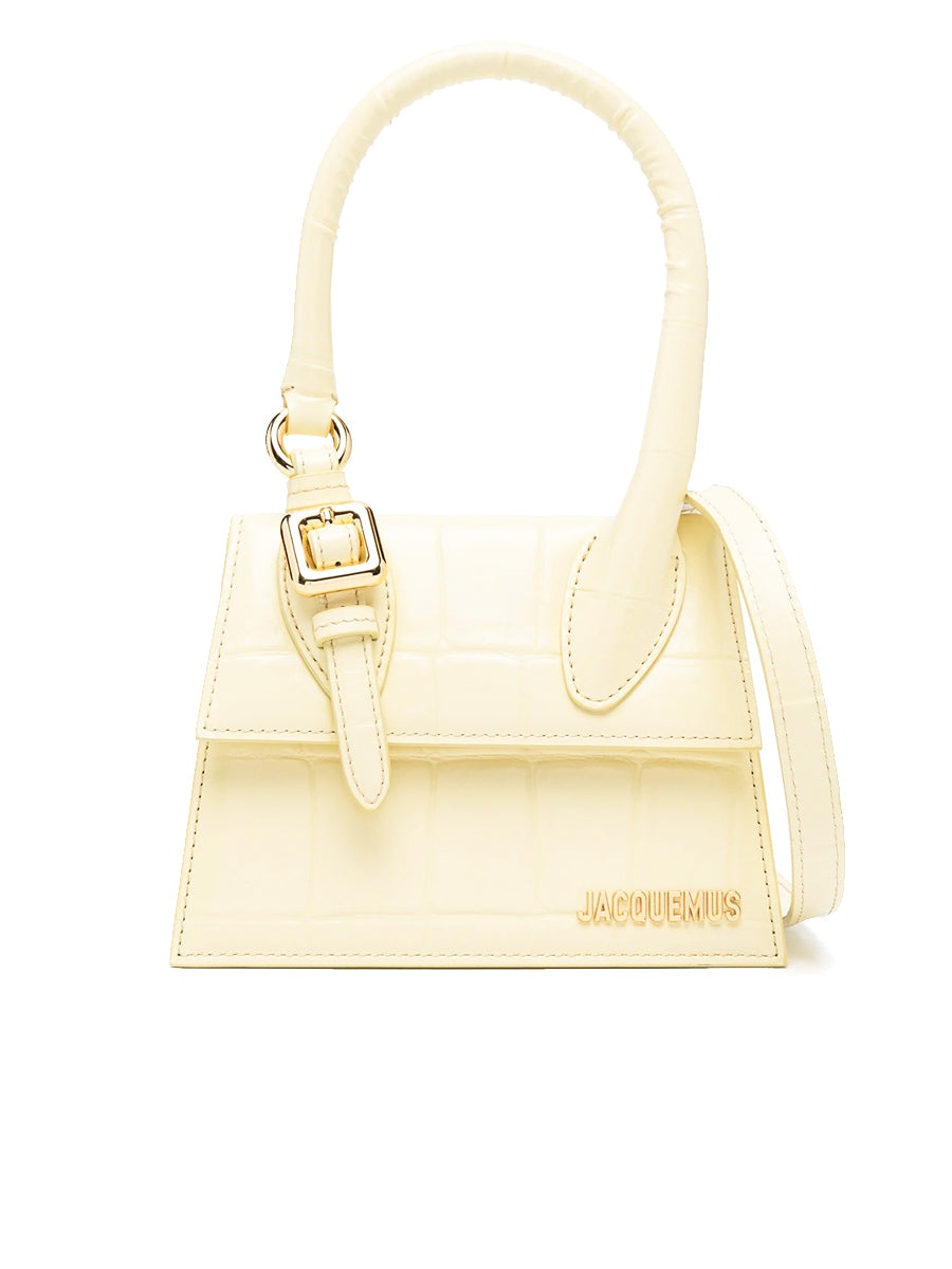 Le Chiquito Moyen Boucle in Pale Yellow - 1