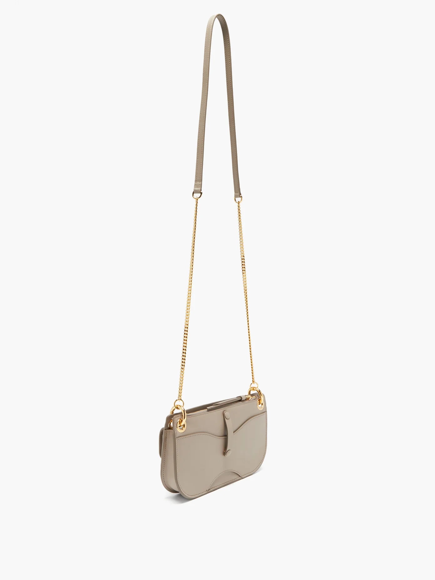 Tess mini leather cross-body bag - 4