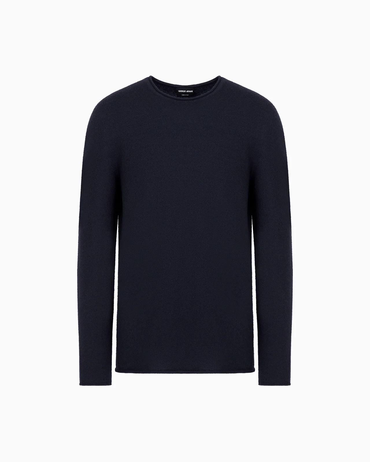 Icon cashmere interlock crew-neck jumper - 1