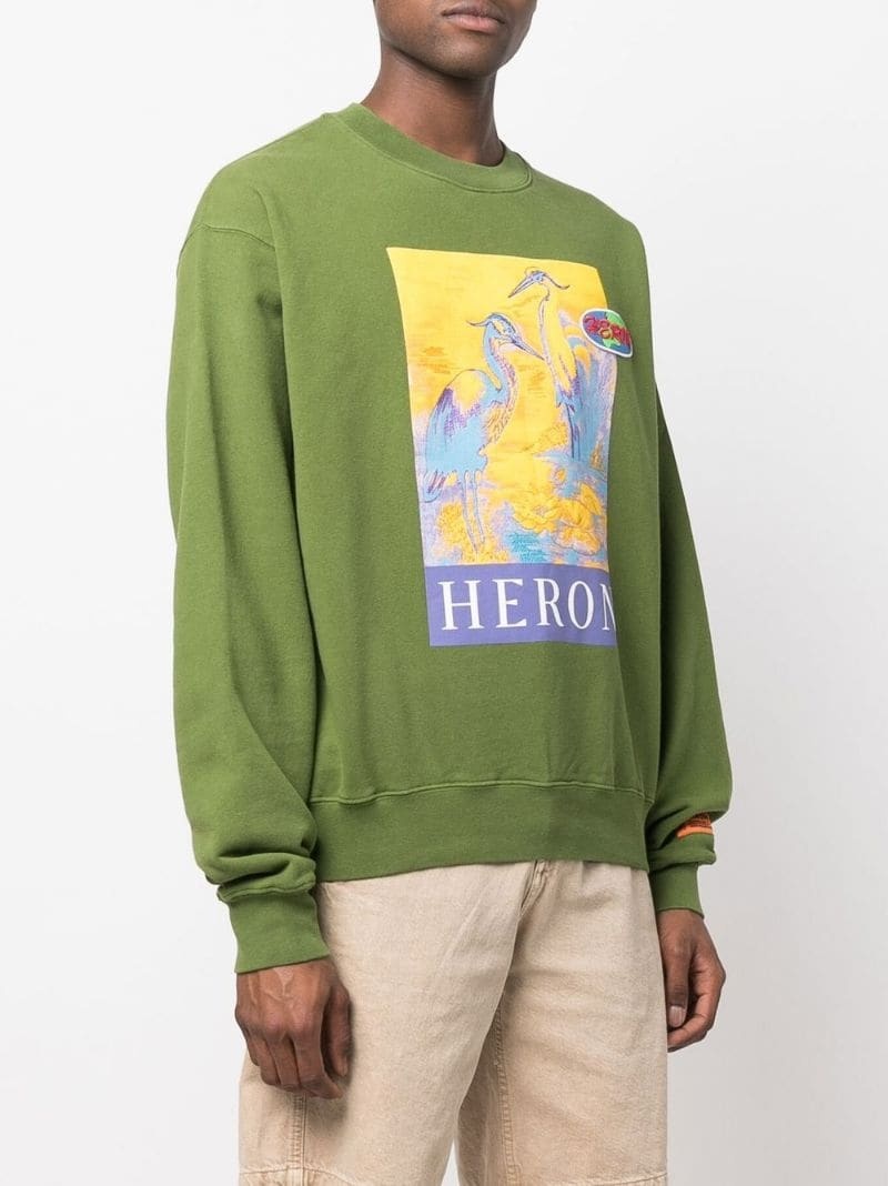 logo-print sweatshirt - 3