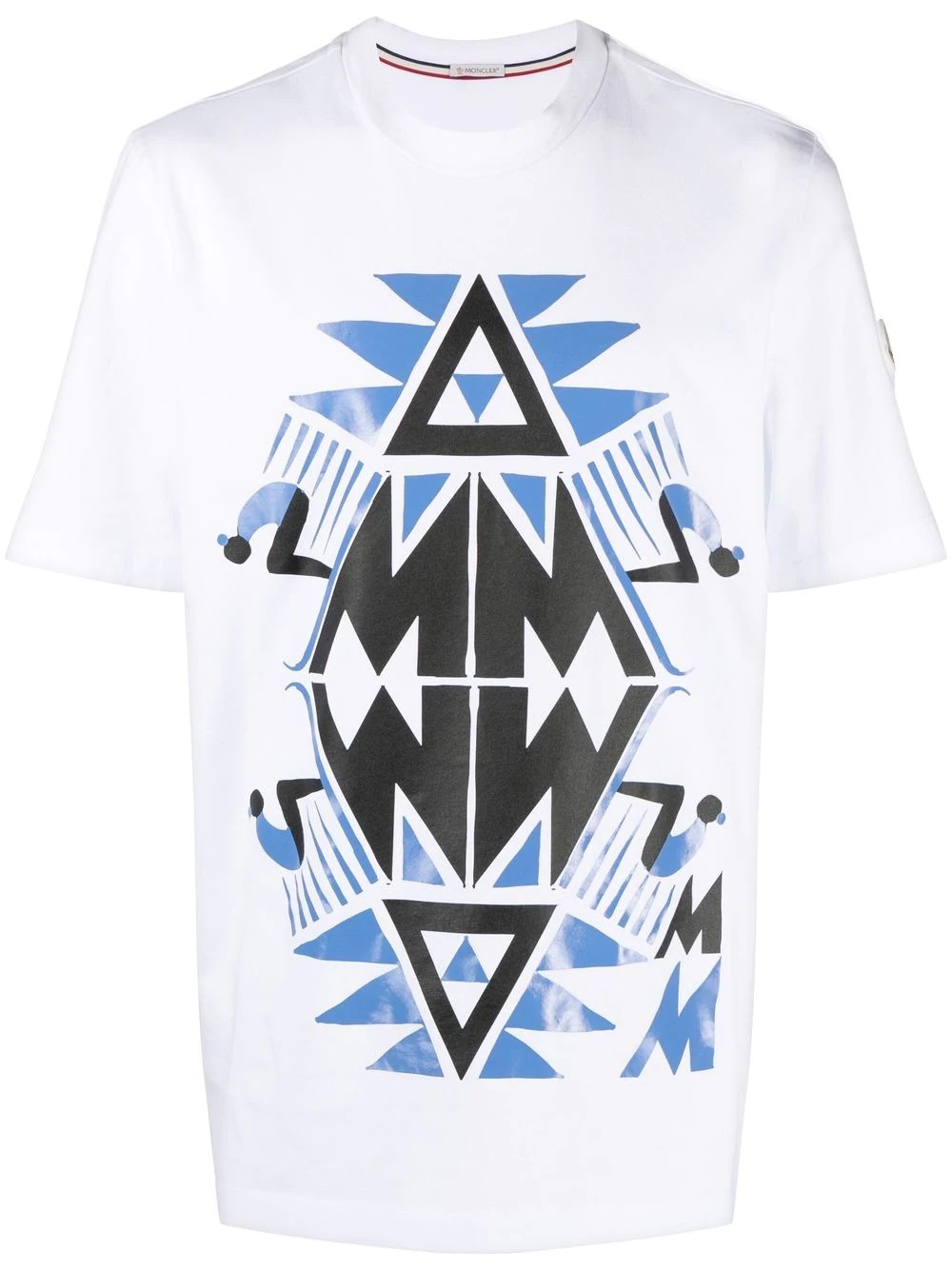 graphic-print oversized T-shirt - 1