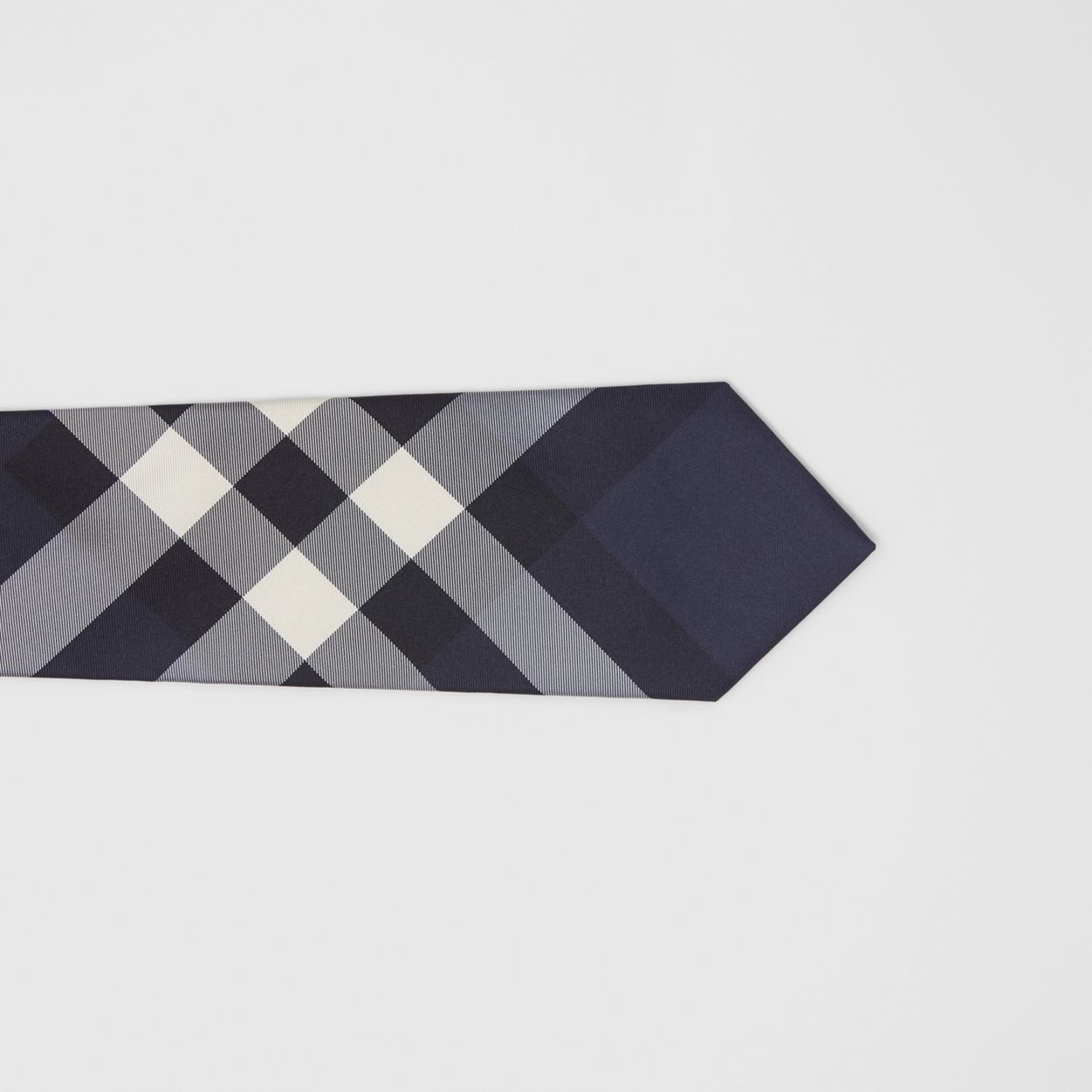 Classic Cut Check Silk Tie - 3