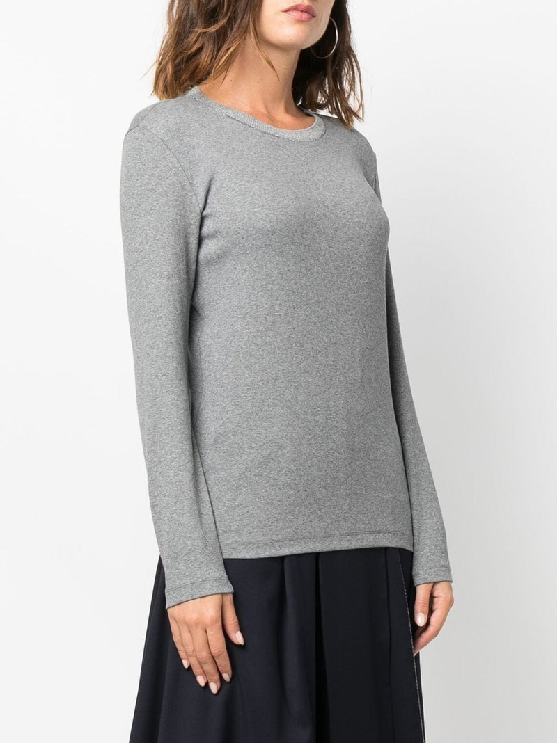 fine-knit crew-neck jumper 3