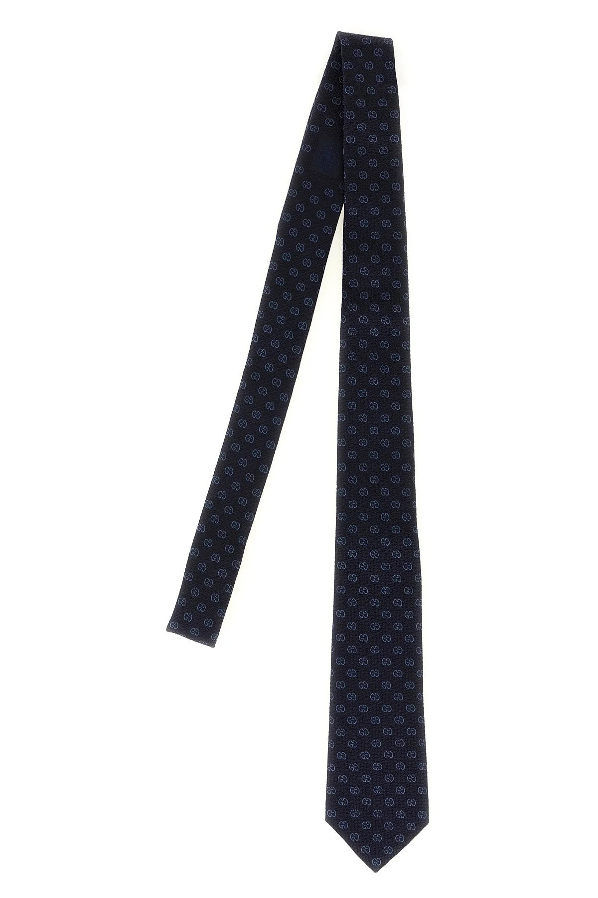 GG Jacquard Silk Tie - 1