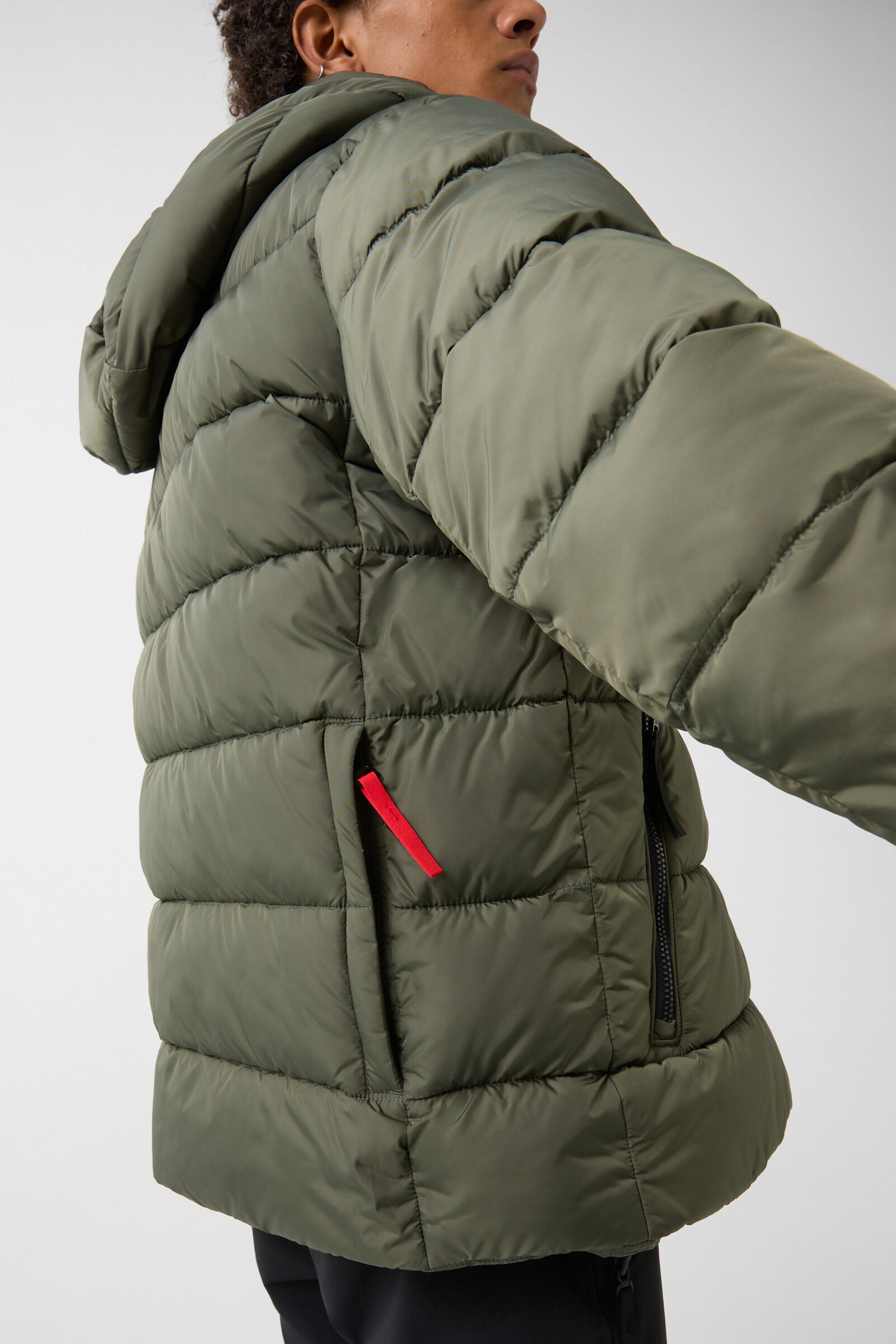 Luka Ski jacket in Olive green - 7