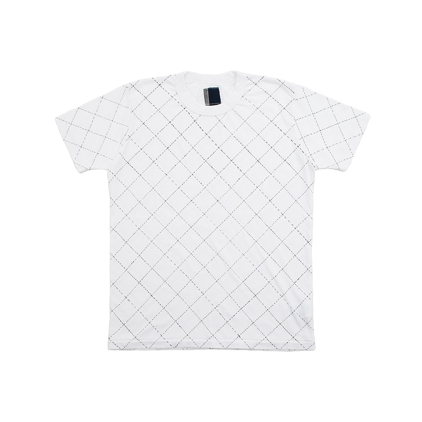 VNTG HAND PAINT TEE S/S BLACK - 1