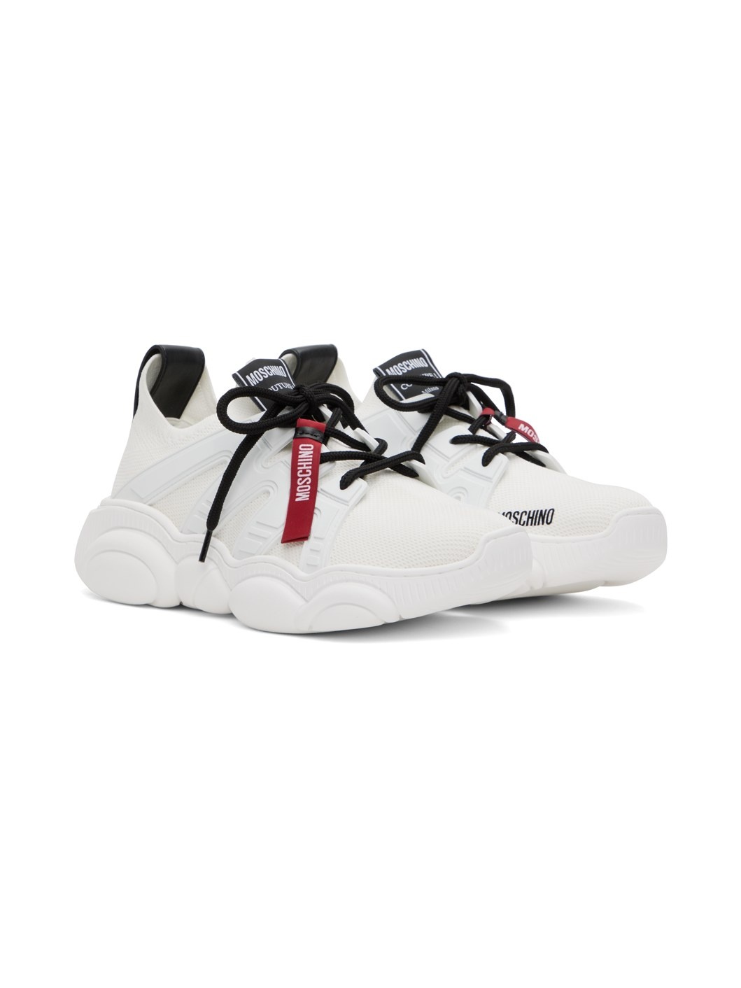 White Teddy Sneakers - 4
