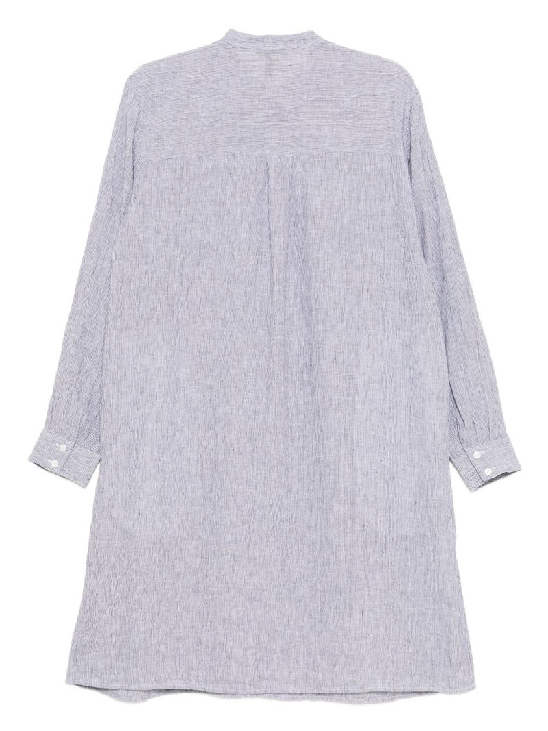 EILEEN FISHER linen striped dress outlook