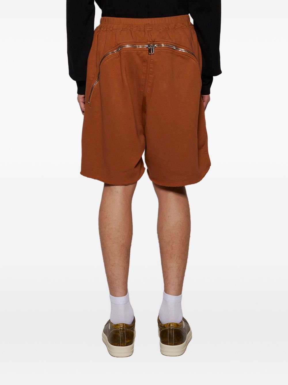 drawstring-waist shorts - 5