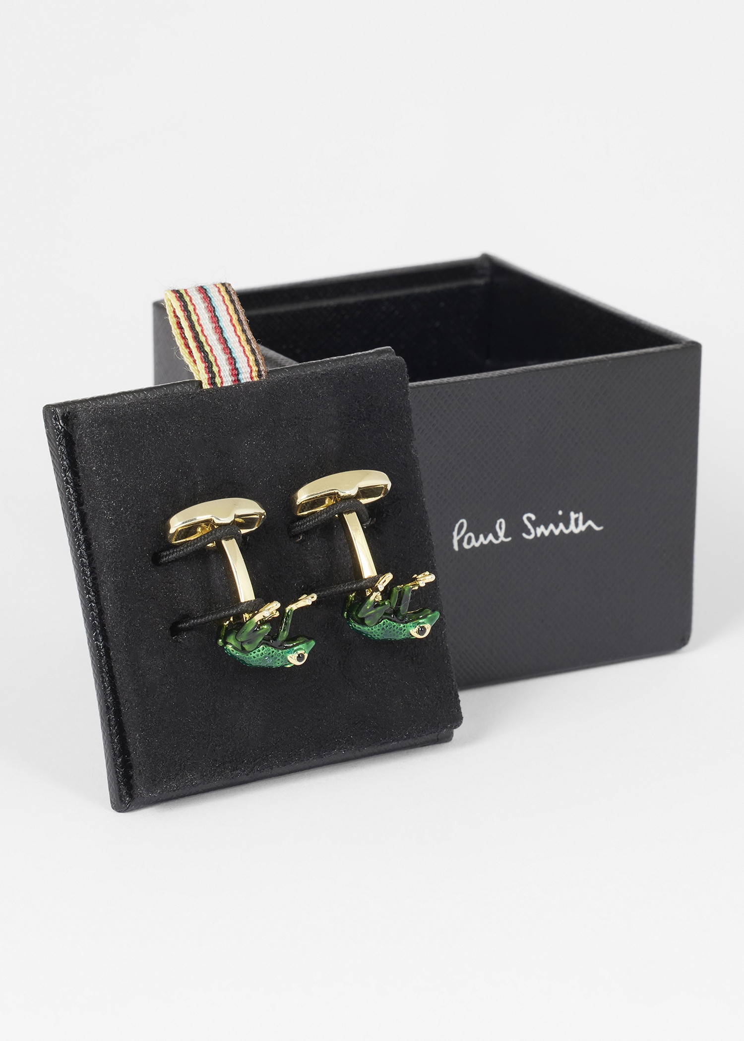 Green Frog Cufflinks - 4