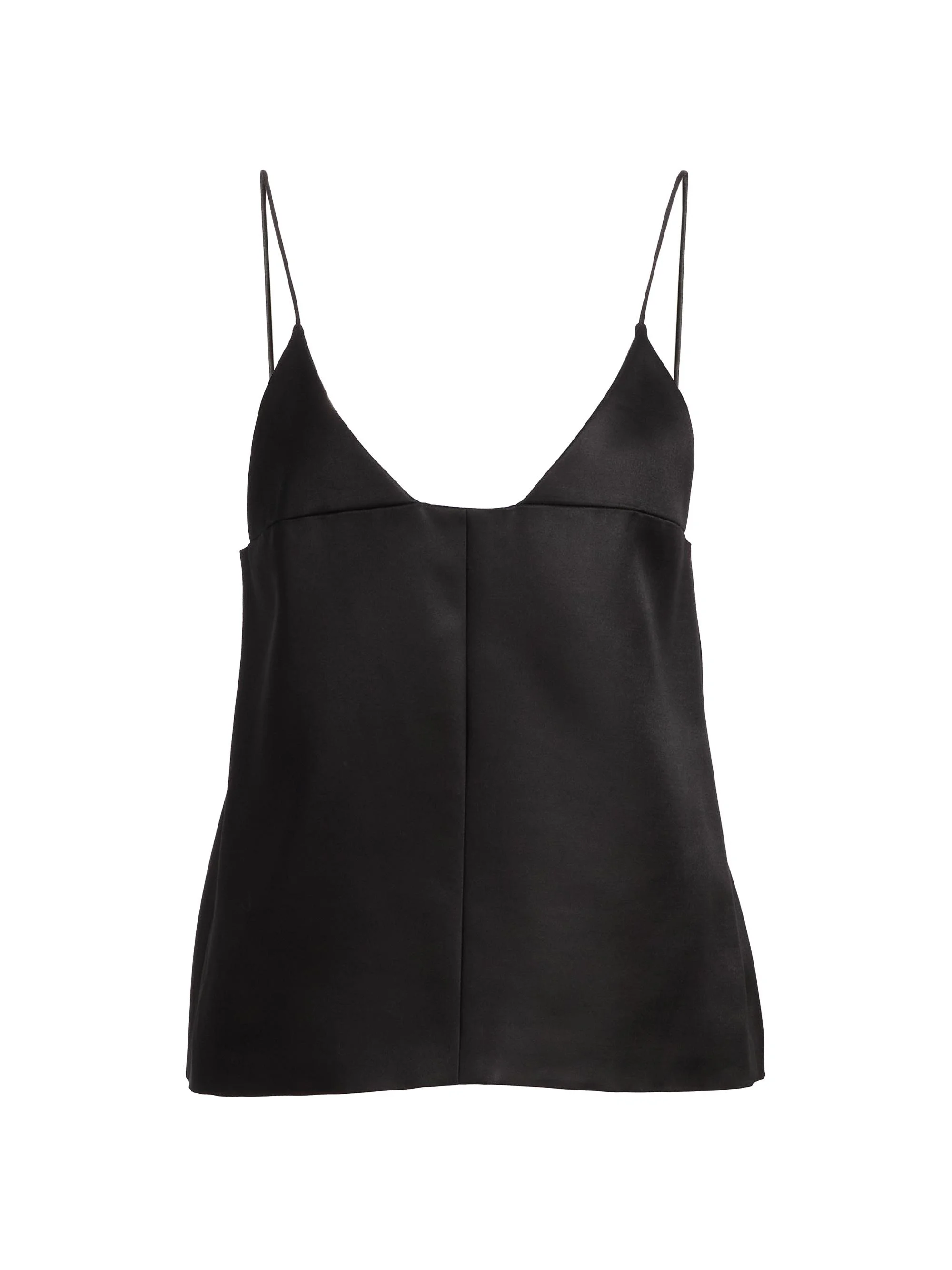 Women's Bridges Virgin Wool-Silk Tank - Black - 1