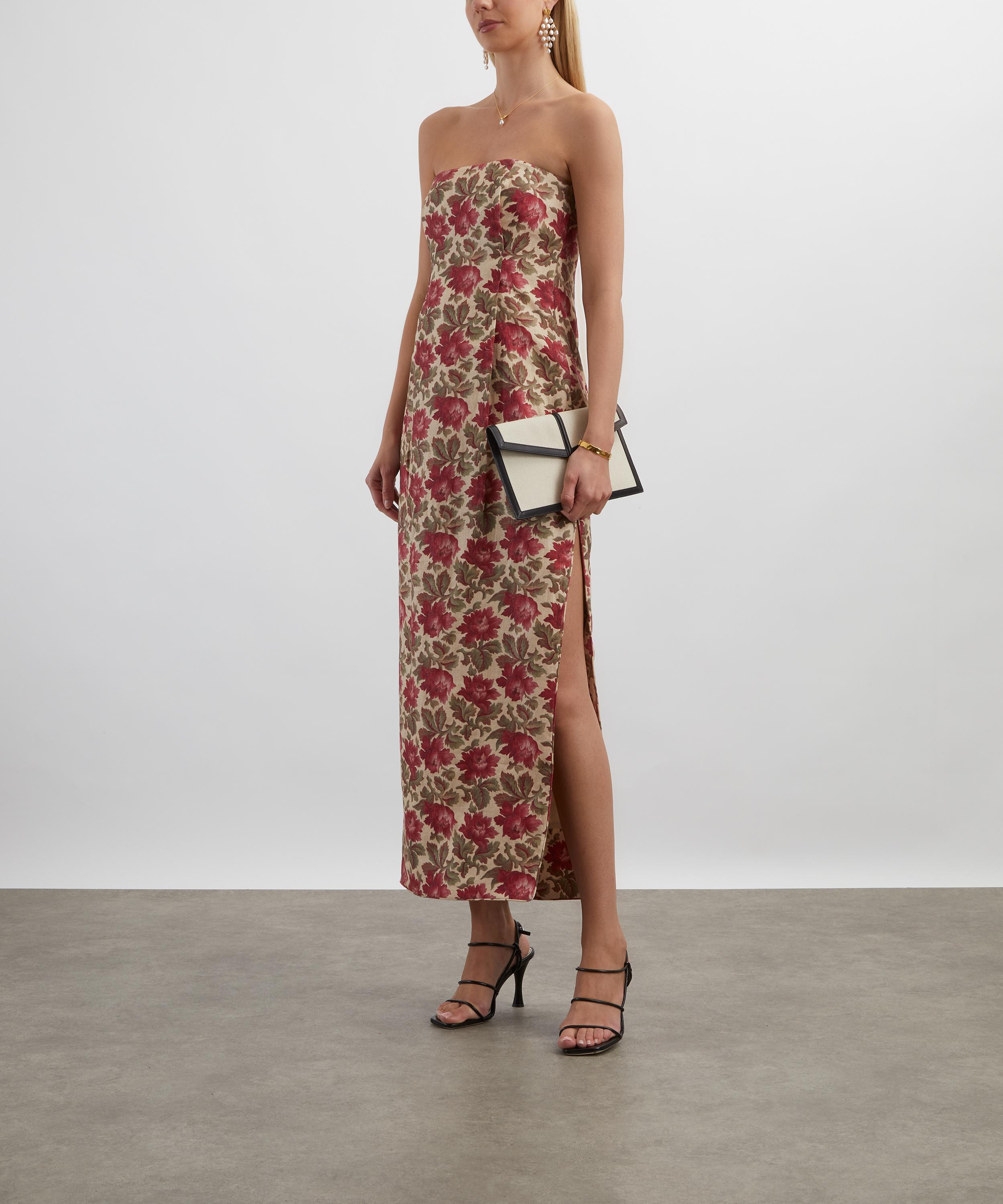 Rosalie Rose Bud Strapless Dress - 2
