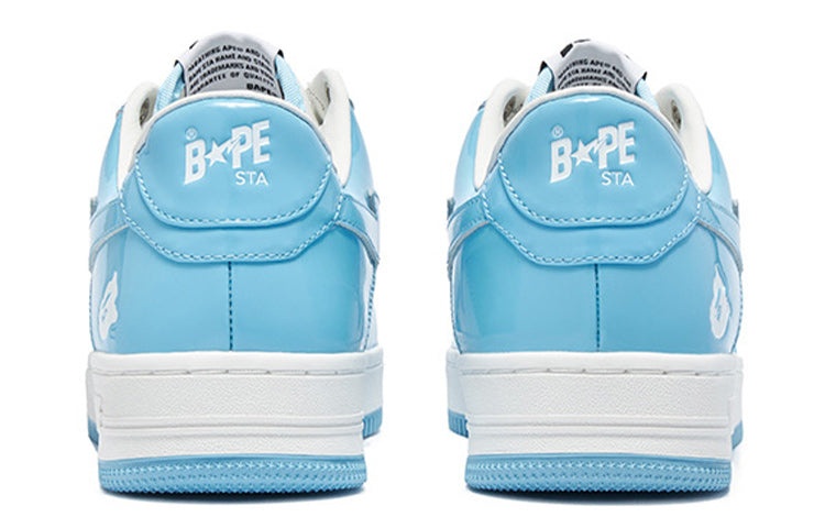 (WMNS) A BATHING APE Bape Sta 'Light Blue White' 1I70-291-001-BLUE - 3