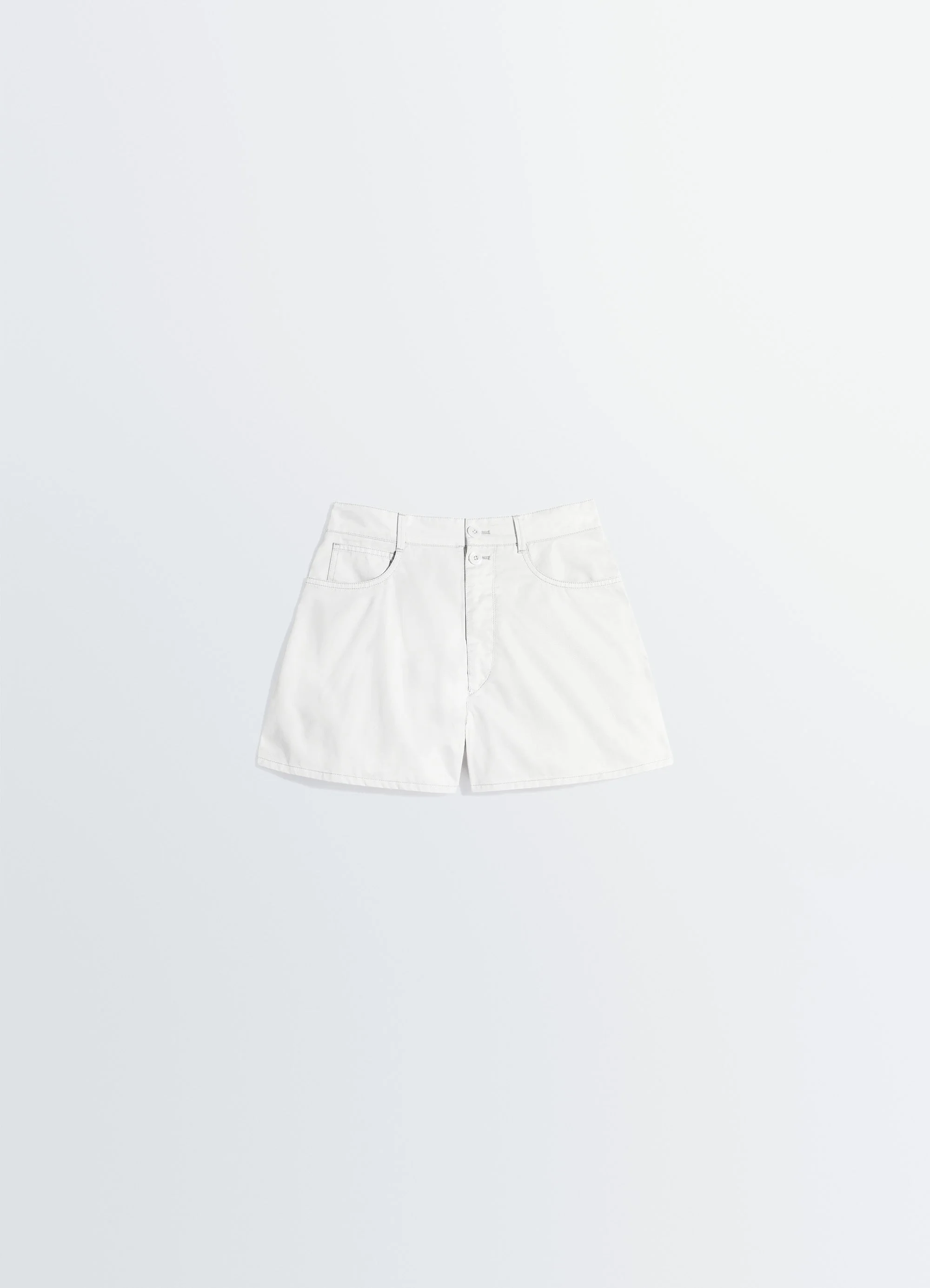 SHORTS IN COTTON TWILL - 1