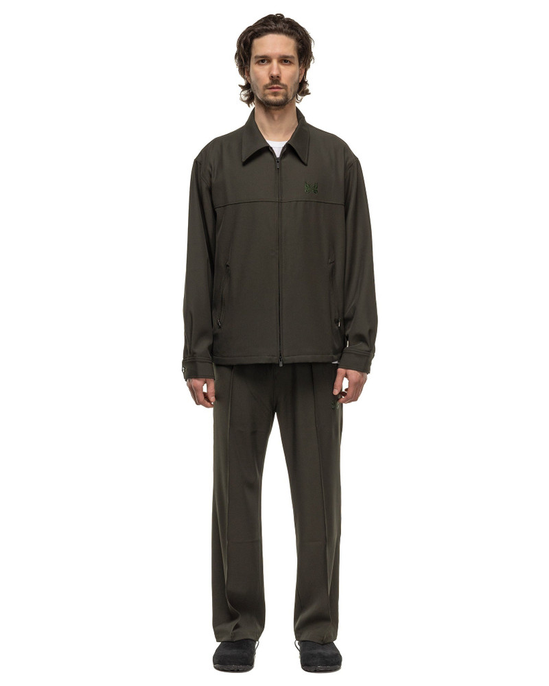 NEEDLES Sport Jacket - PE/R/PU Cavalry Twill Green outlook