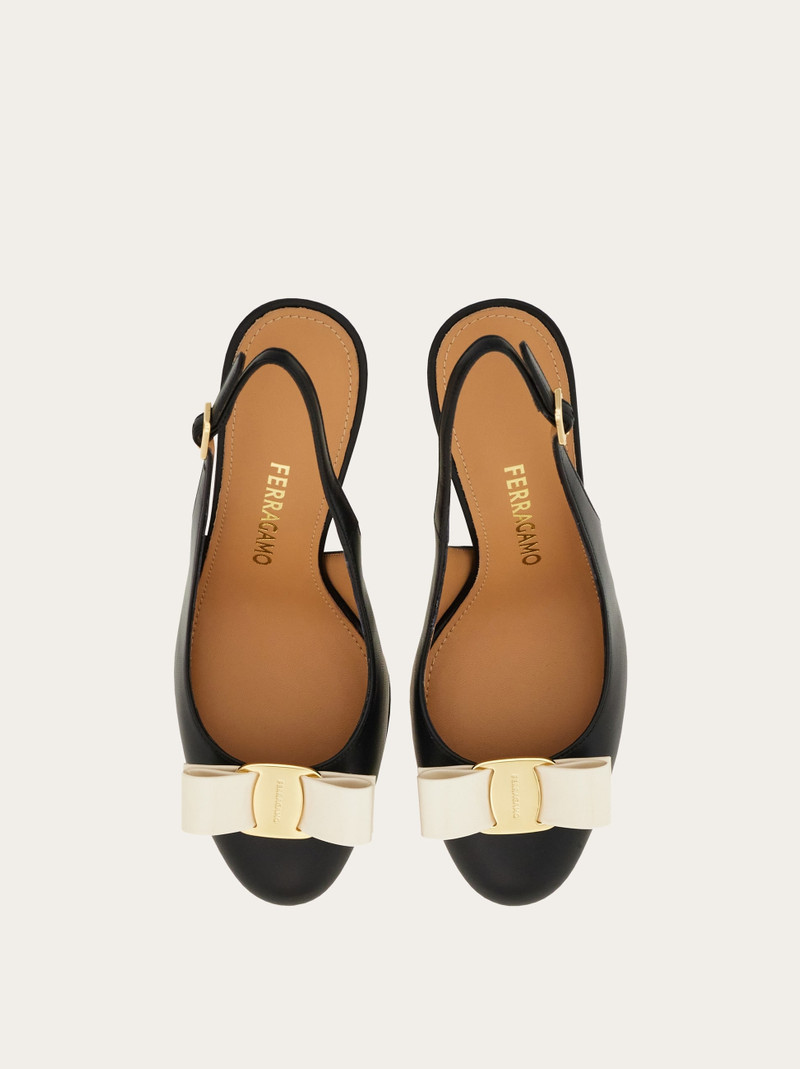 FERRAGAMO Vara bow slingback outlook