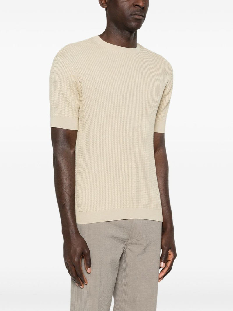 knitted short-sleeve sweater 3