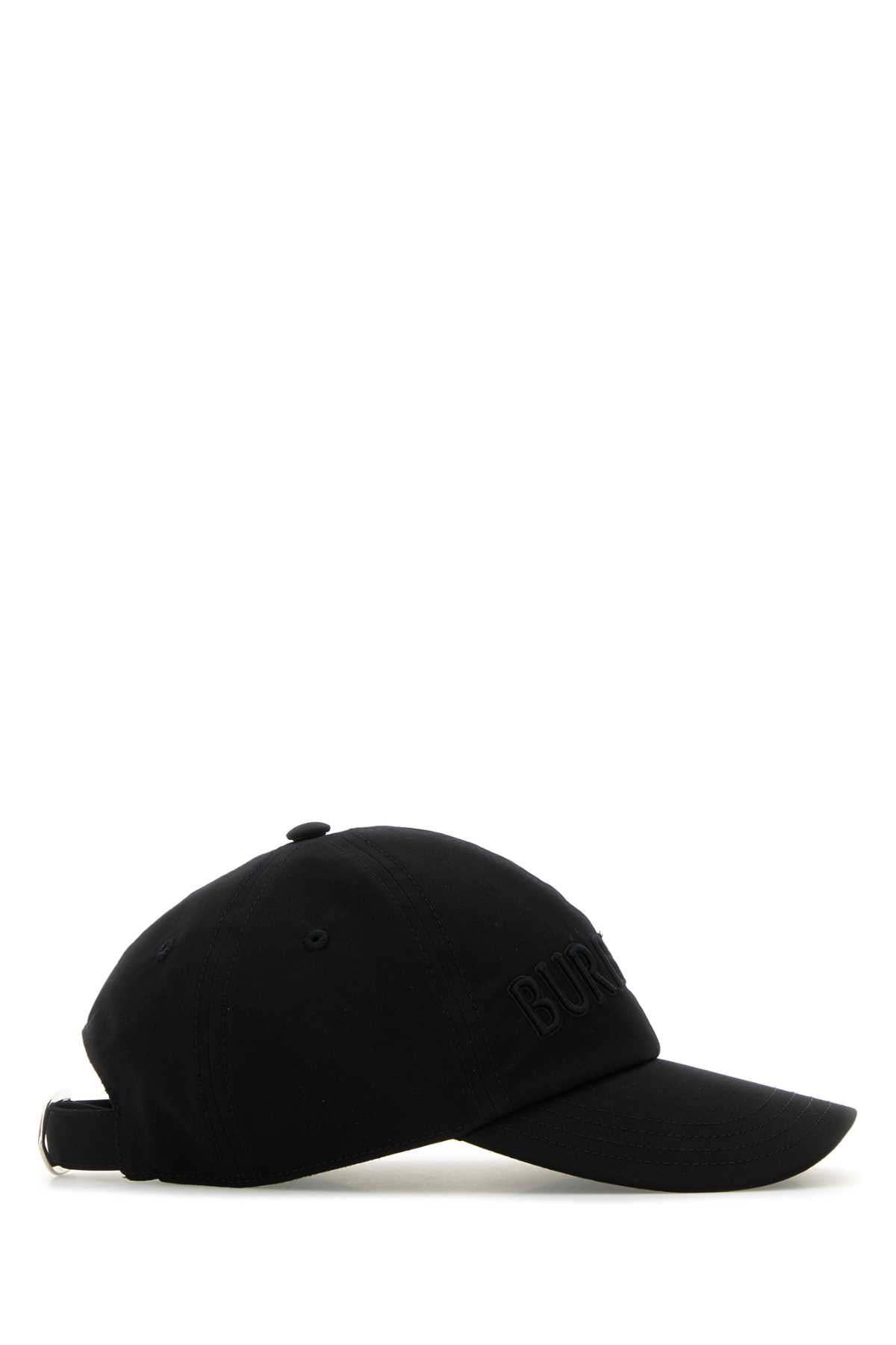 Burberry Women Black Cotton Baseball Cap - 2