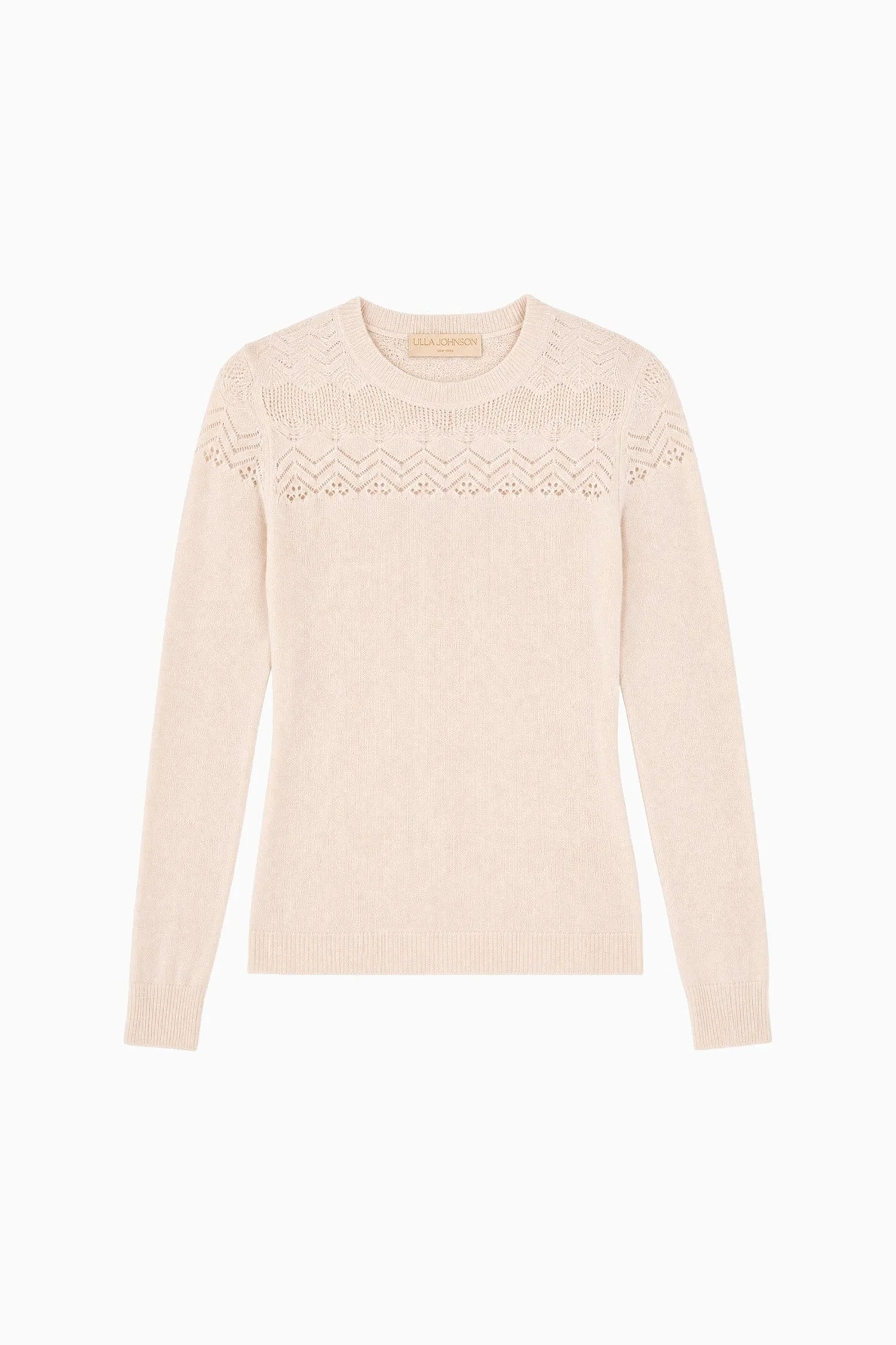 Emelie Long Sleeve Cashmere Top - 1