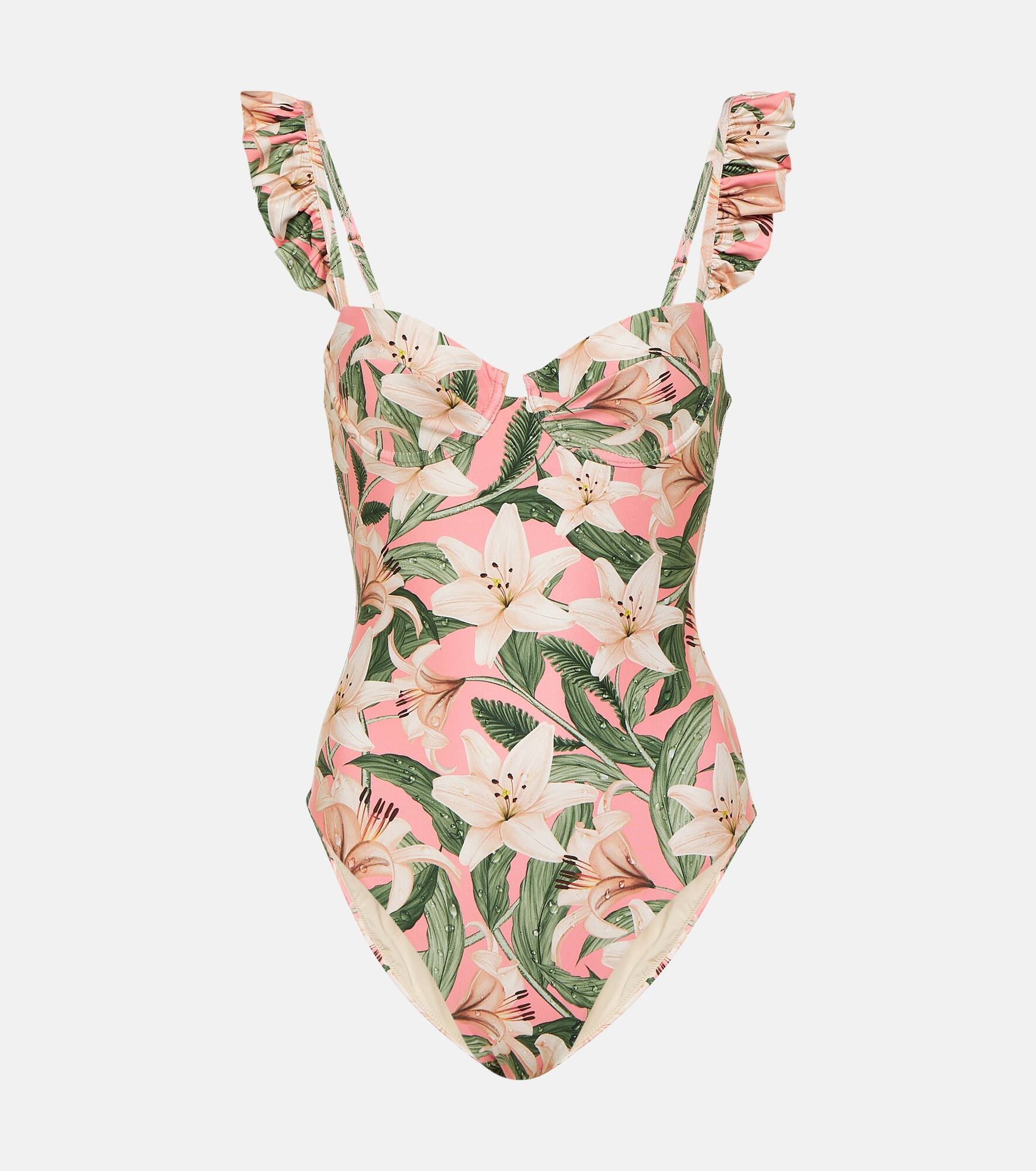 Ajonjoli floral swimsuit - 1