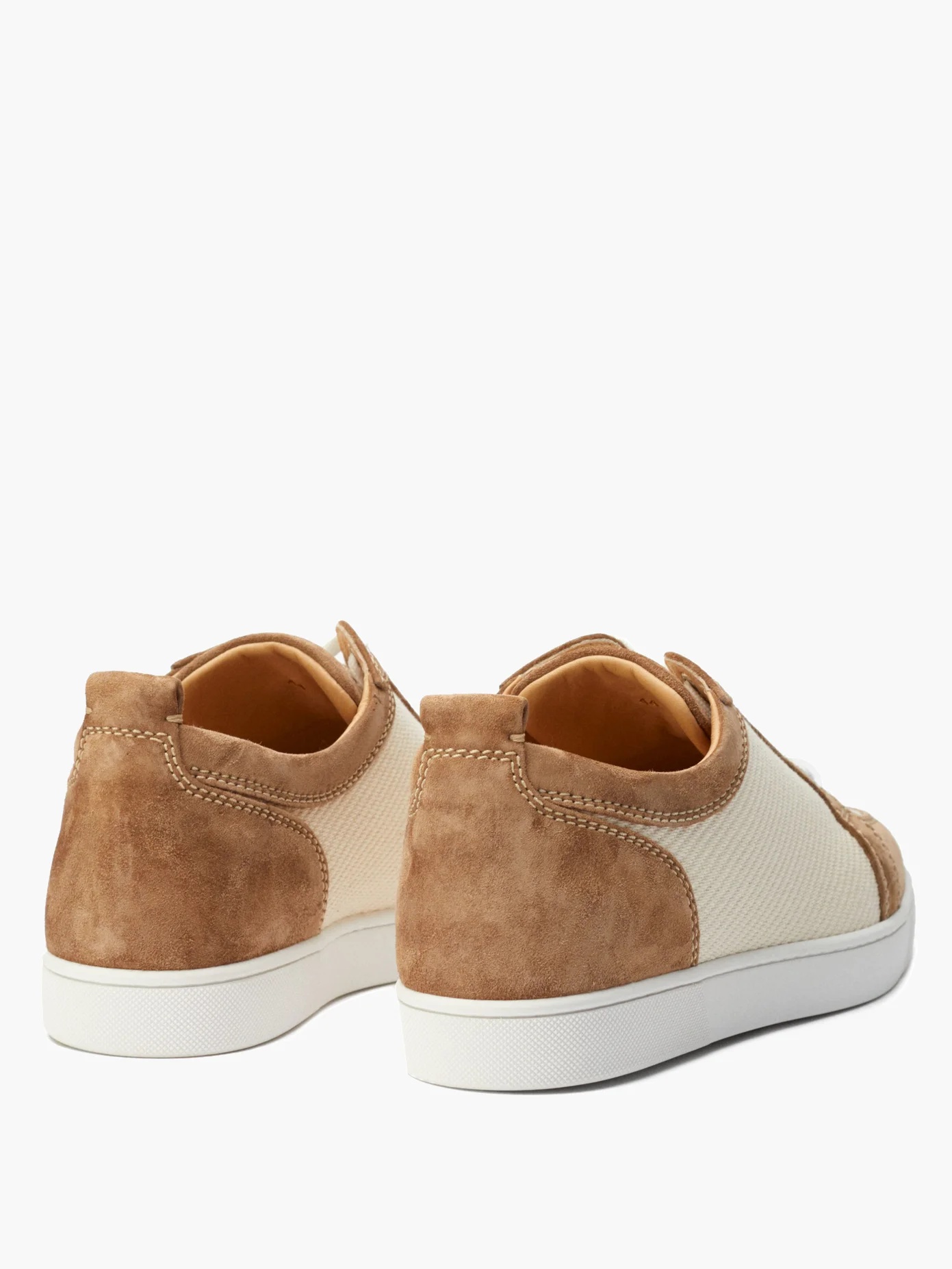 Rantulow suede and canvas trainers - 4