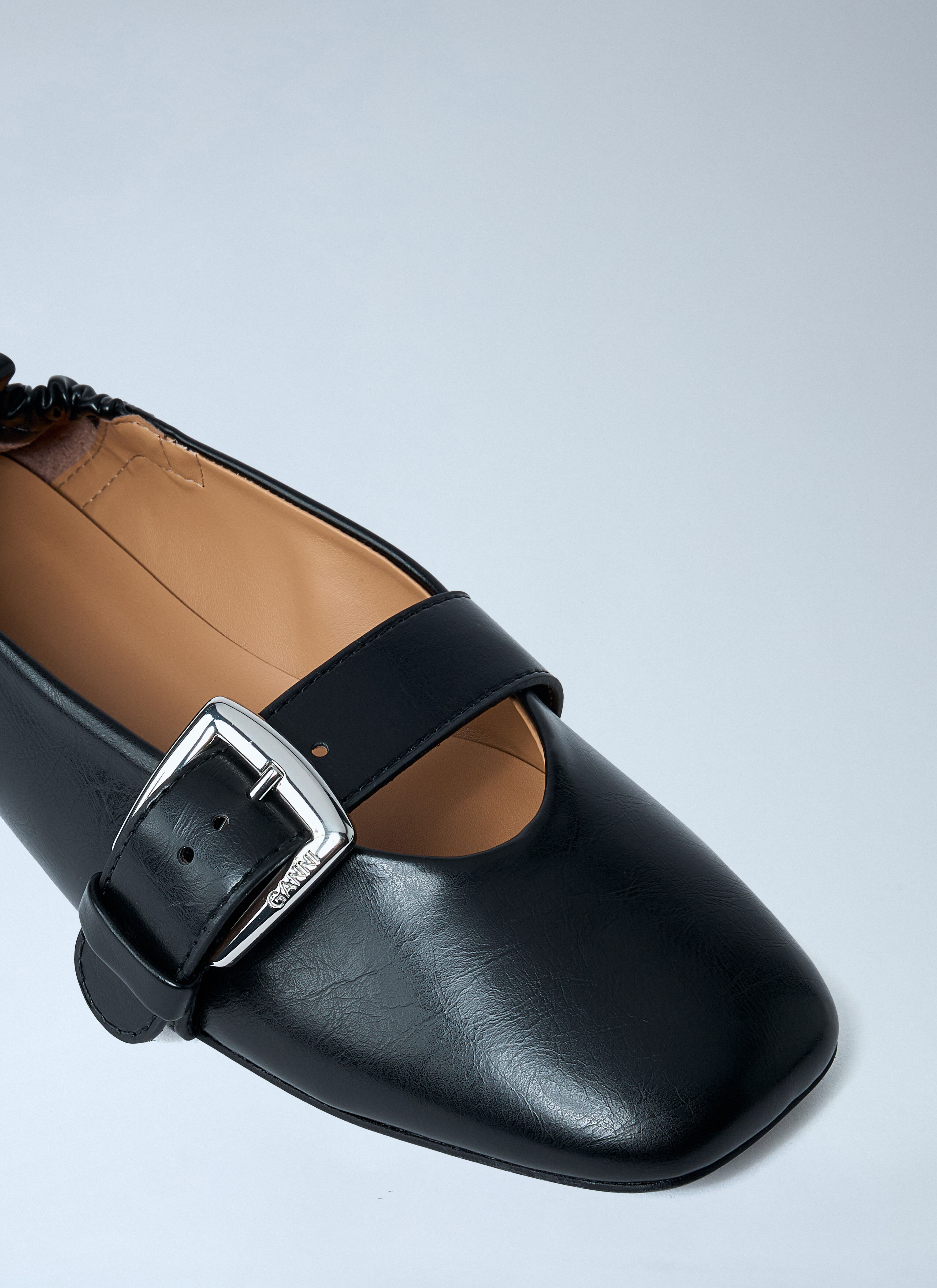 Butterfly Stap Ballerina Flats - 3