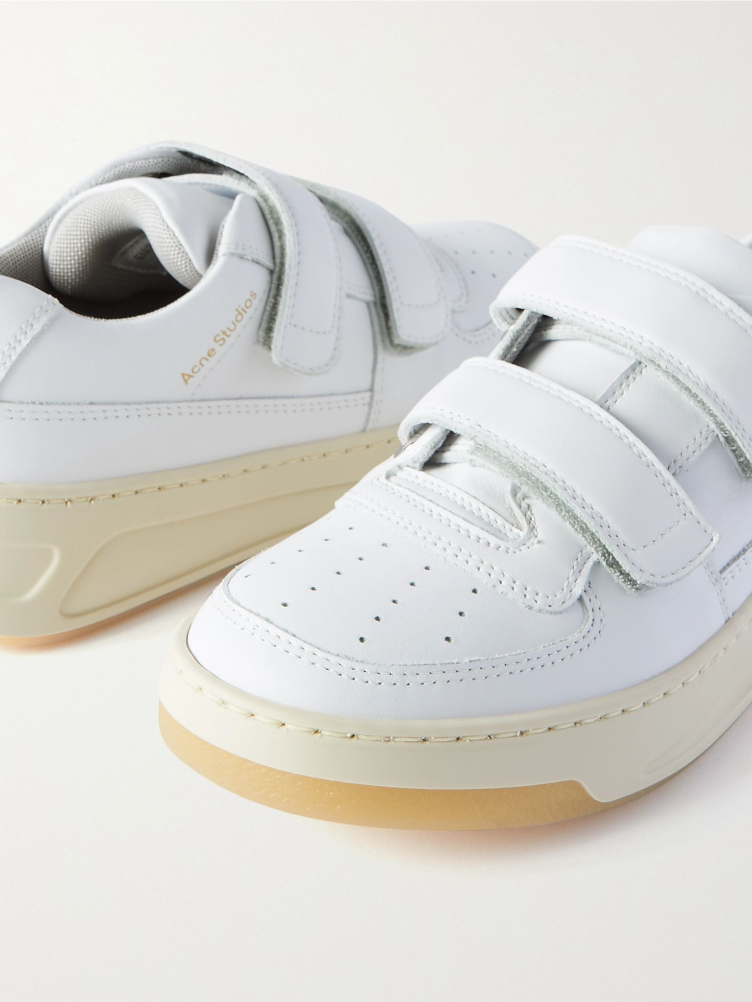 Leather sneakers White - 4