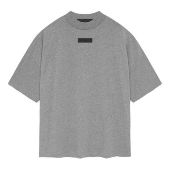 Fear of God Essentials SS24 Crewneck T-Shirt 'Dark Heather Oatmeal' 125SP244193F - 1