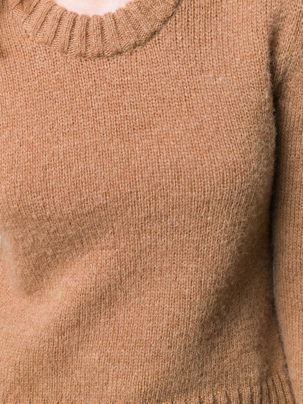 ribbed crewneck jumper - 5