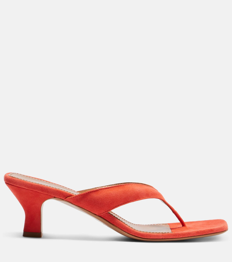 Portofino 55 suede thong sandals 4