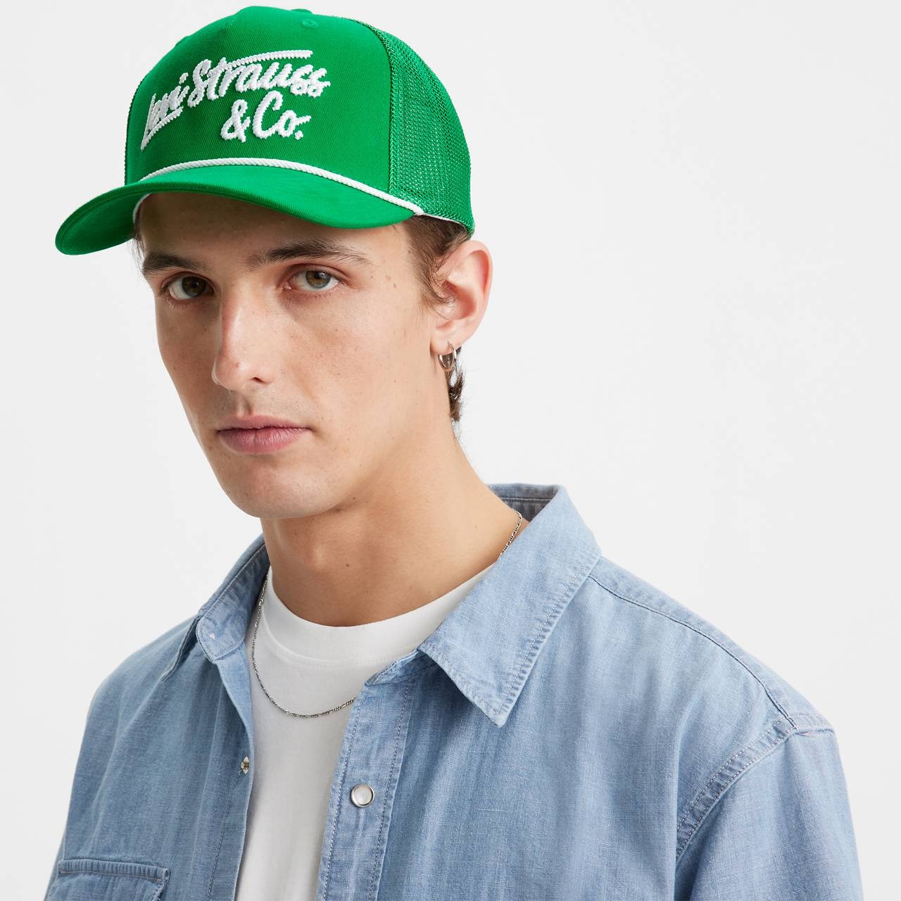 EMBROIDERED FLEXFIT® TRUCKER CAP - 2
