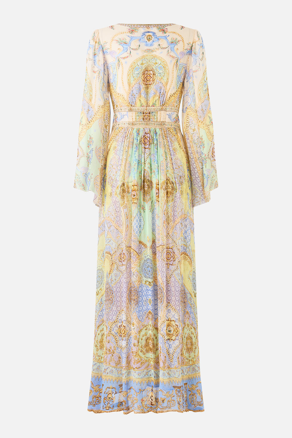 FLARED SLEEVE DRESS - 7