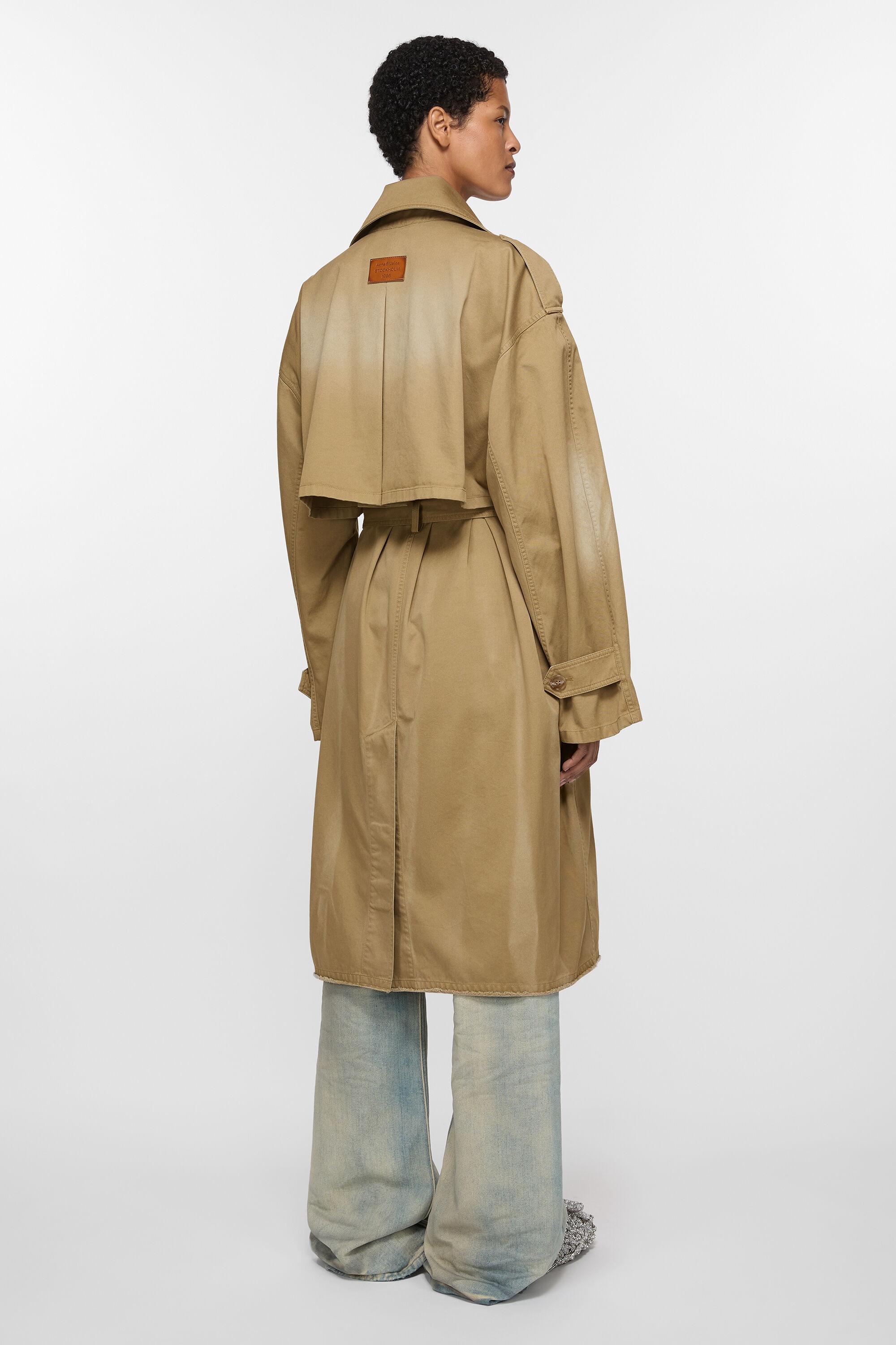 Belted coat - Mushroom beige - 4