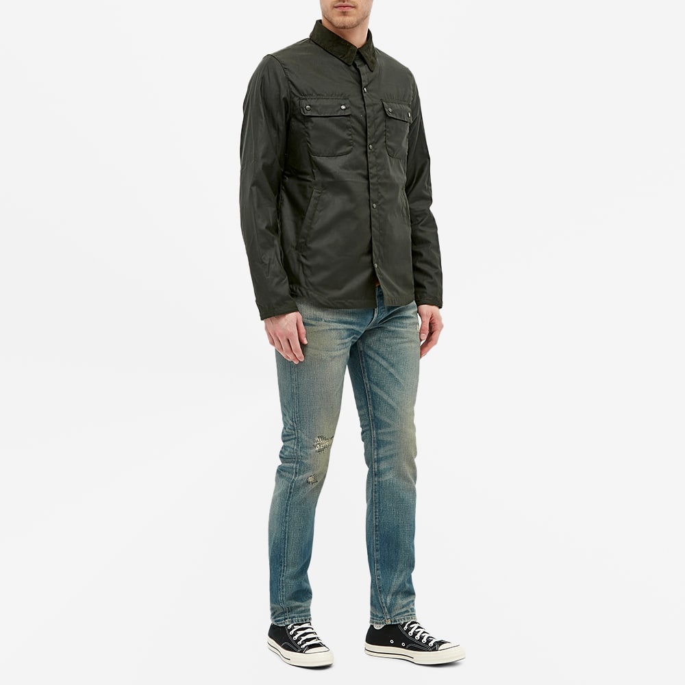 Barbour Beacon Akenside Wax Shirt Jacket - 6