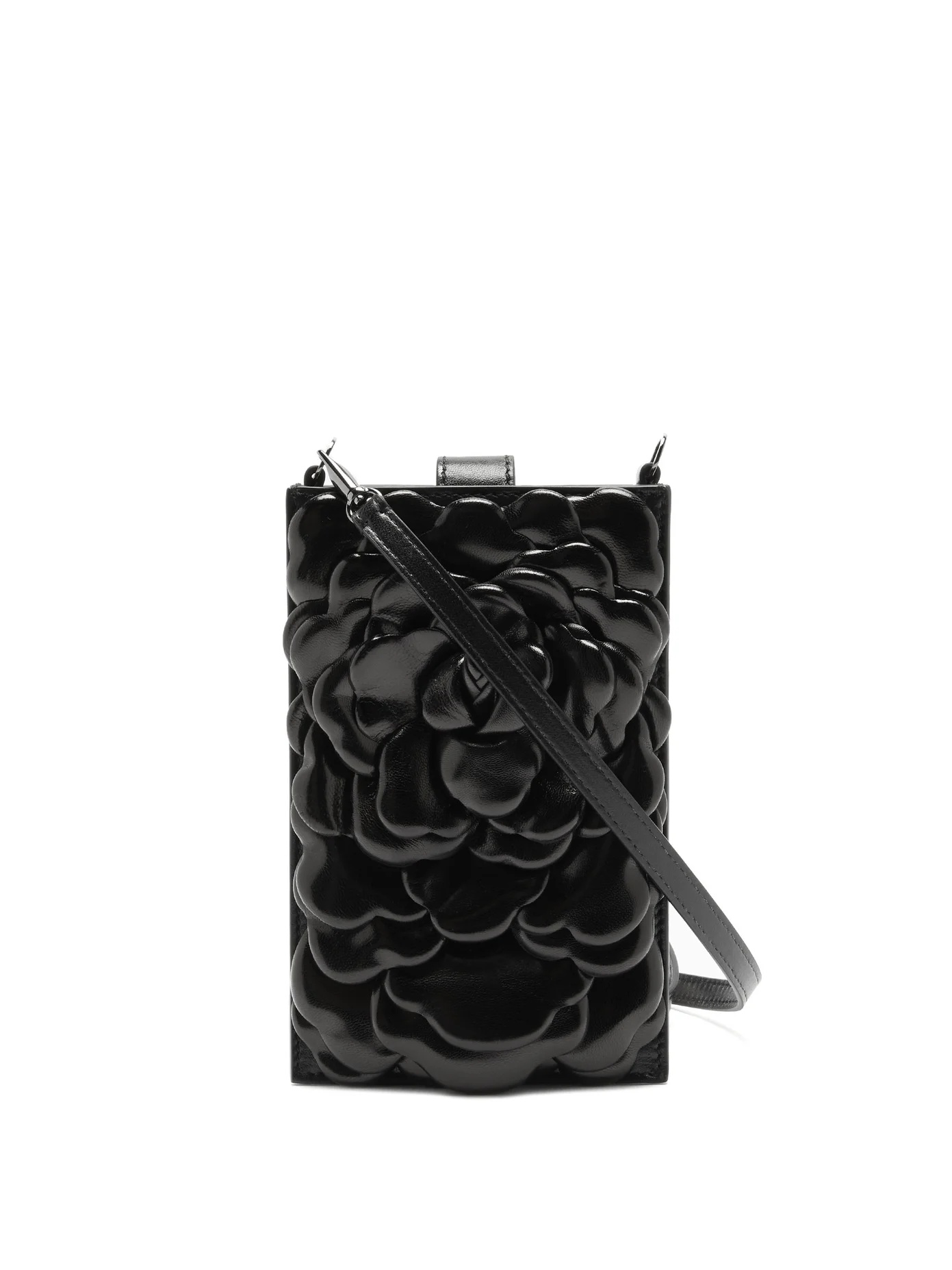 Atelier mini petal-effect leather shoulder bag - 1