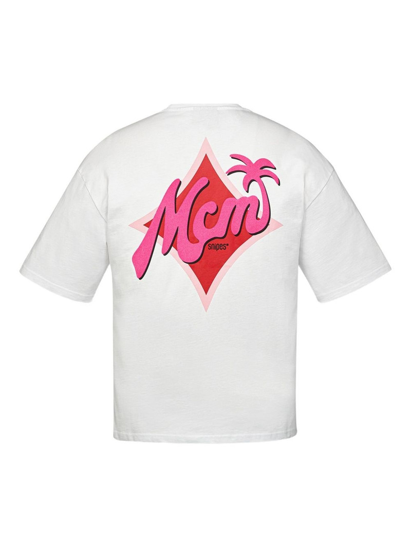 MCM x SNIPES logo-print T-shirt outlook