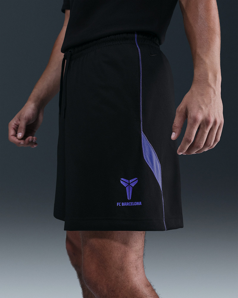 Nike FC Barcelona Away Kobe Dri-FIT Soccer 6" Shorts outlook