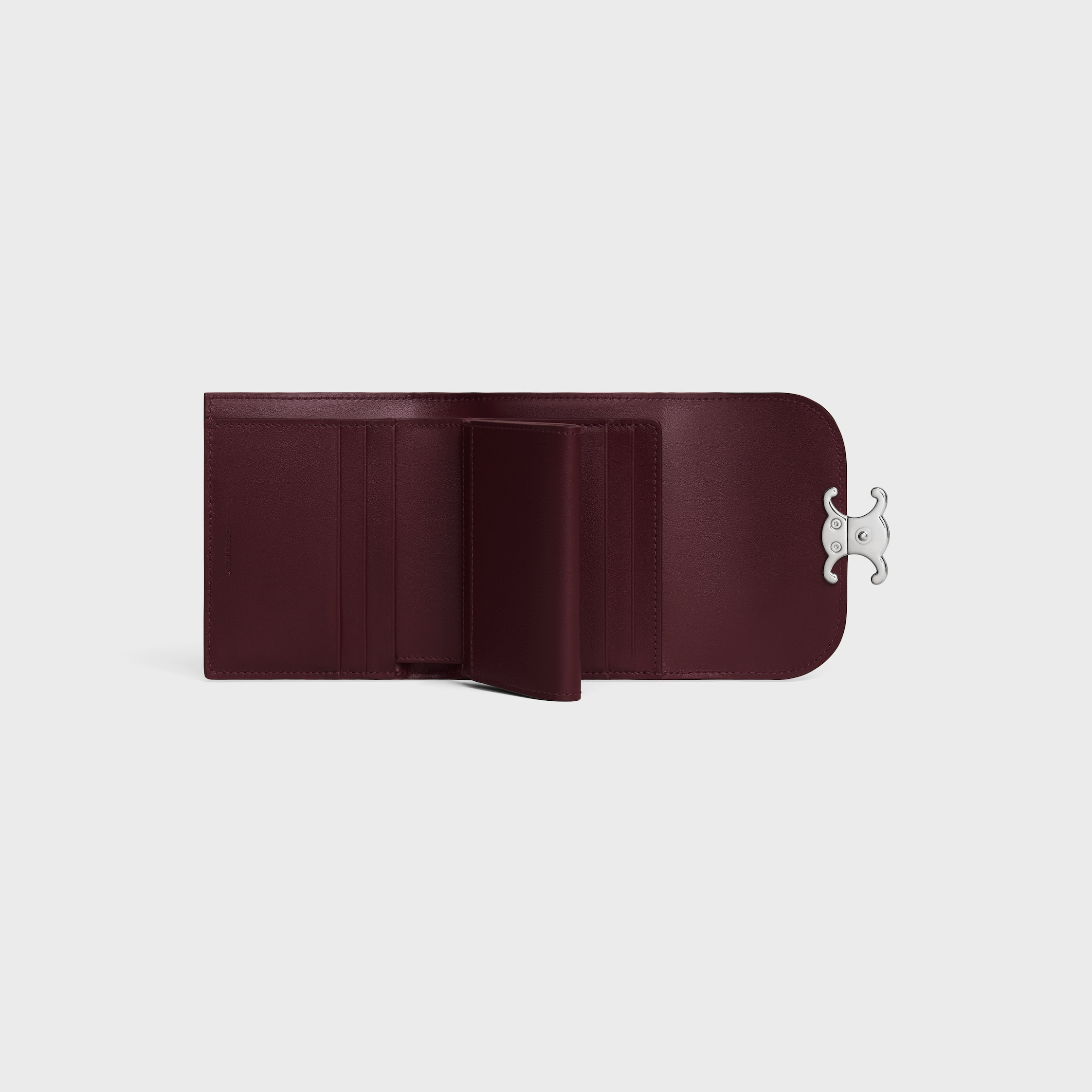 Small Flap Wallet TRIOMPHE IN Shiny calfskin - 4