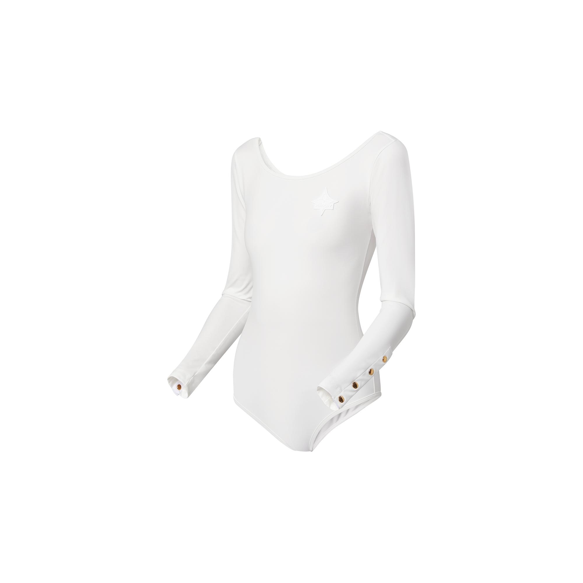 Long Sleeved One-Piece Swimsuit - 2