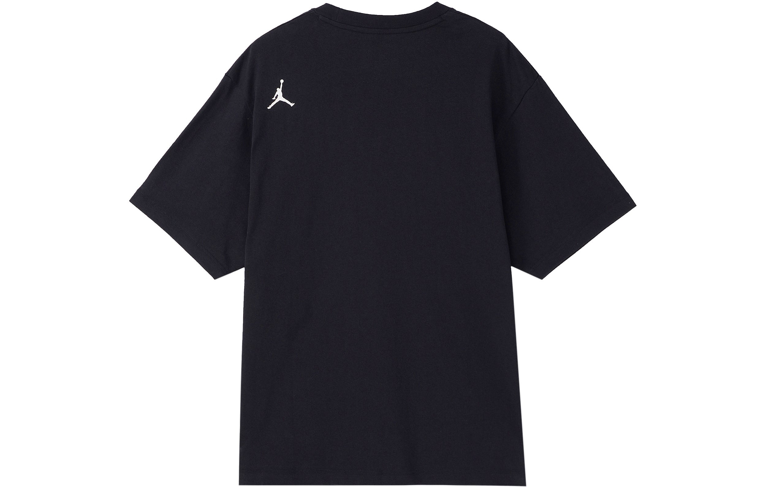 Air Jordan 23 Engineered Solid Color Pocket Round Neck Casual Short Sleeve Black DM1389-010 - 2
