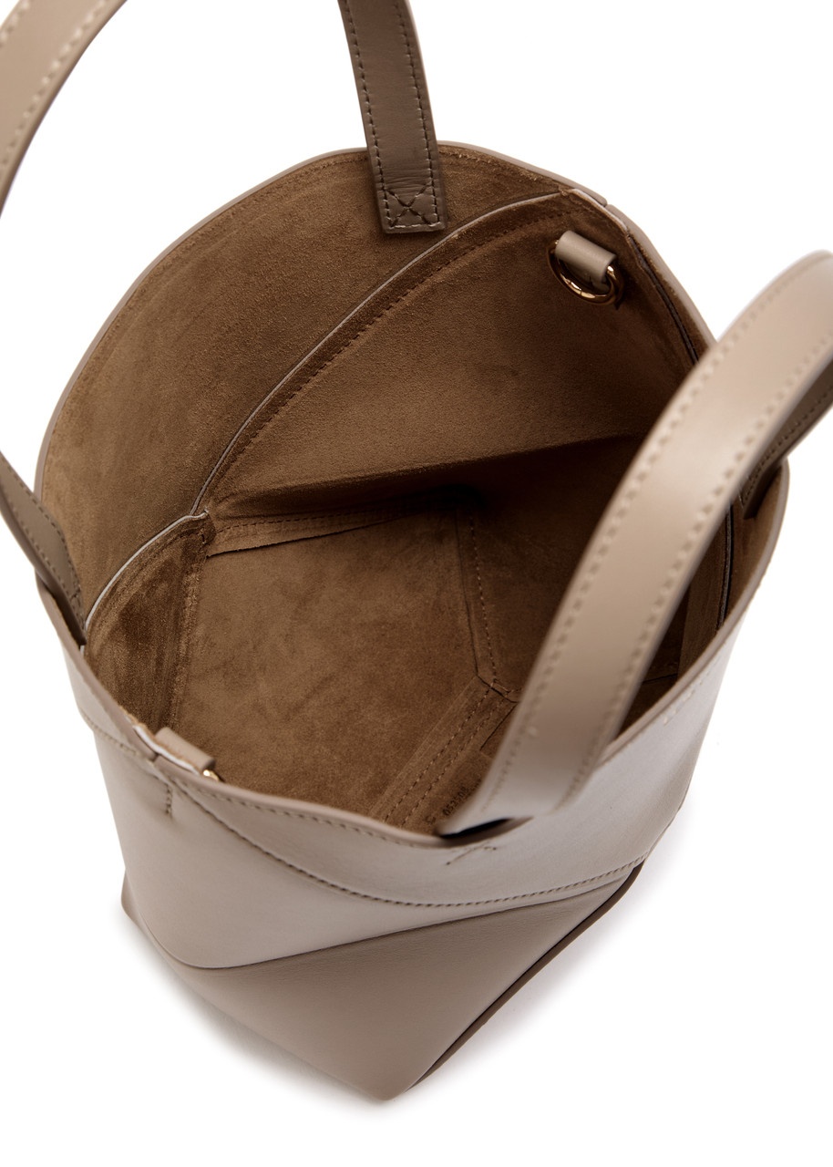 Loewe Puzzle Fold Mini Leather Tote - 4